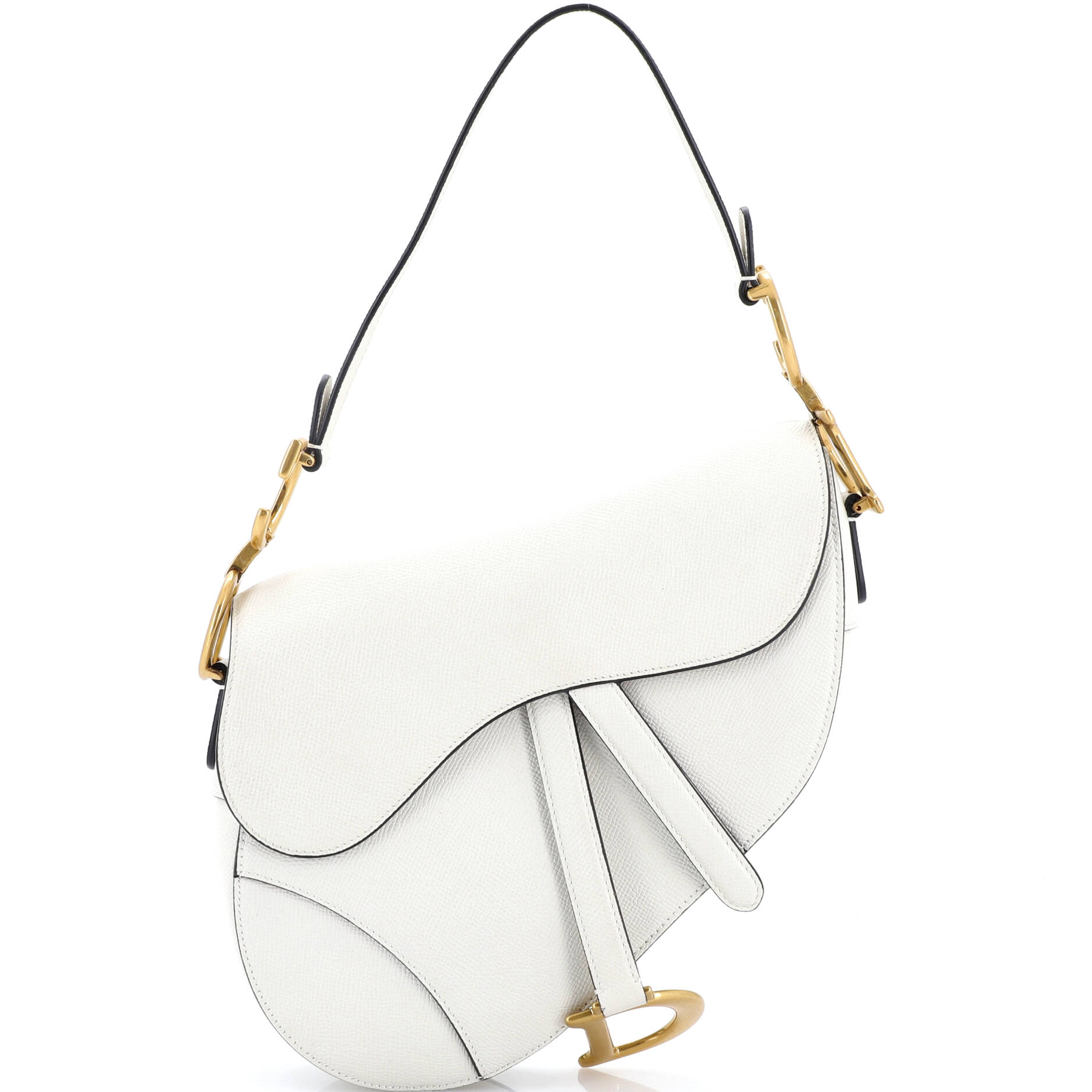 Christian Dior Saddle Handbag With Strap
