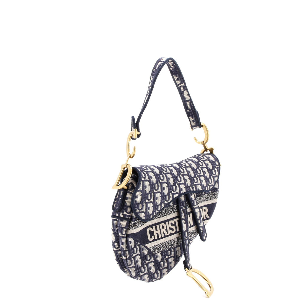 Christian Dior Saddle Handbag Logo