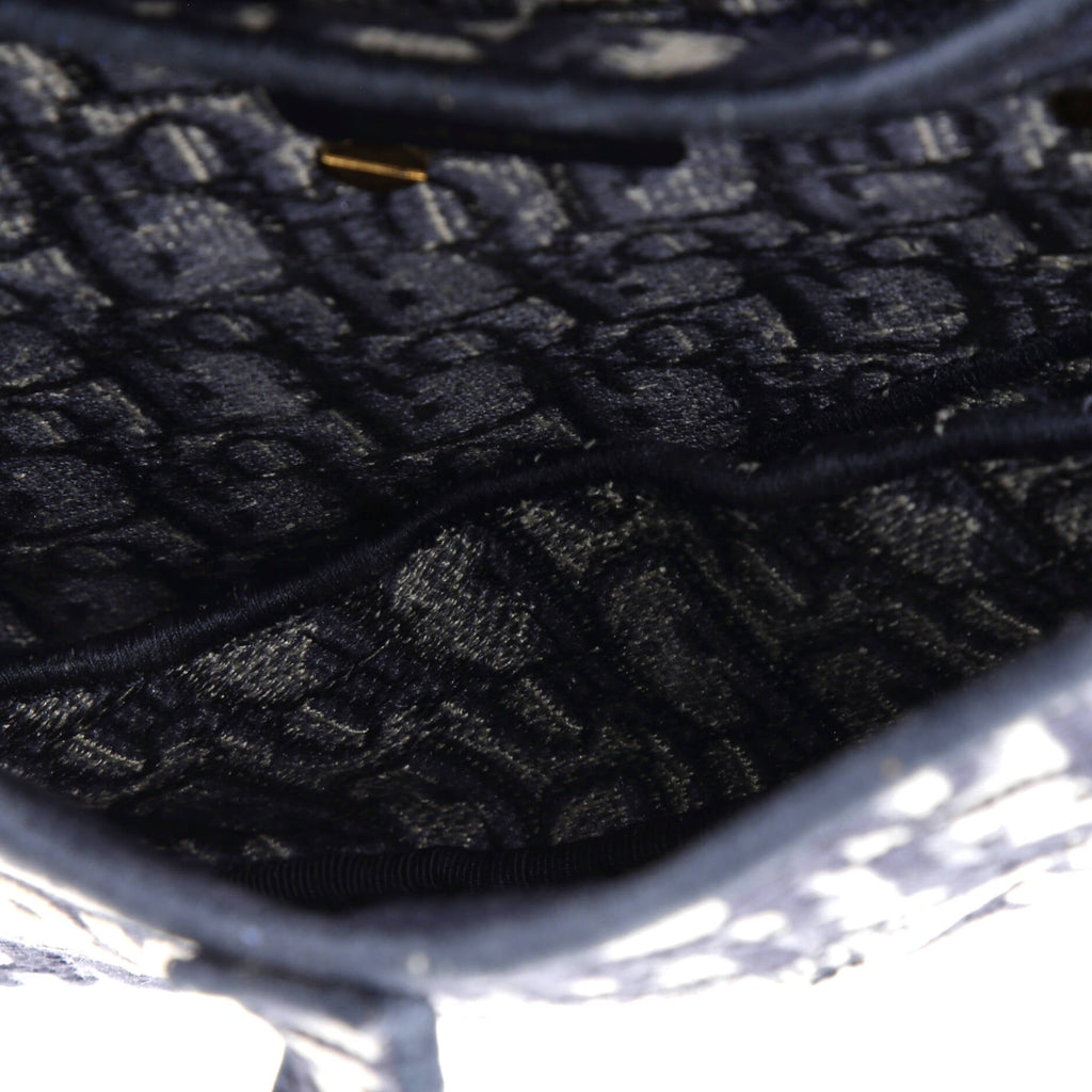 Christian Dior Saddle Handbag Logo