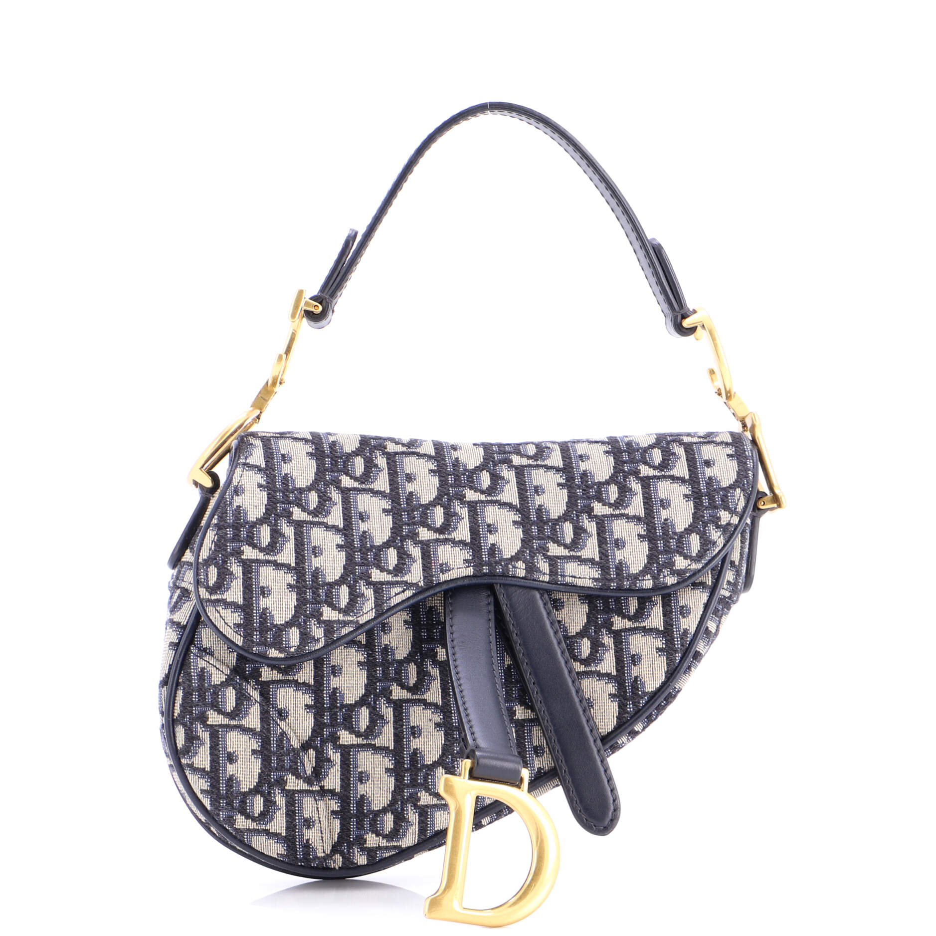 Christian Dior Saddle Handbag Oblique