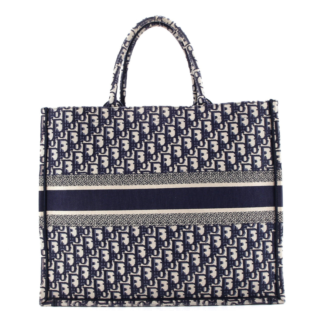 Christian Dior Book Tote Oblique Canvas