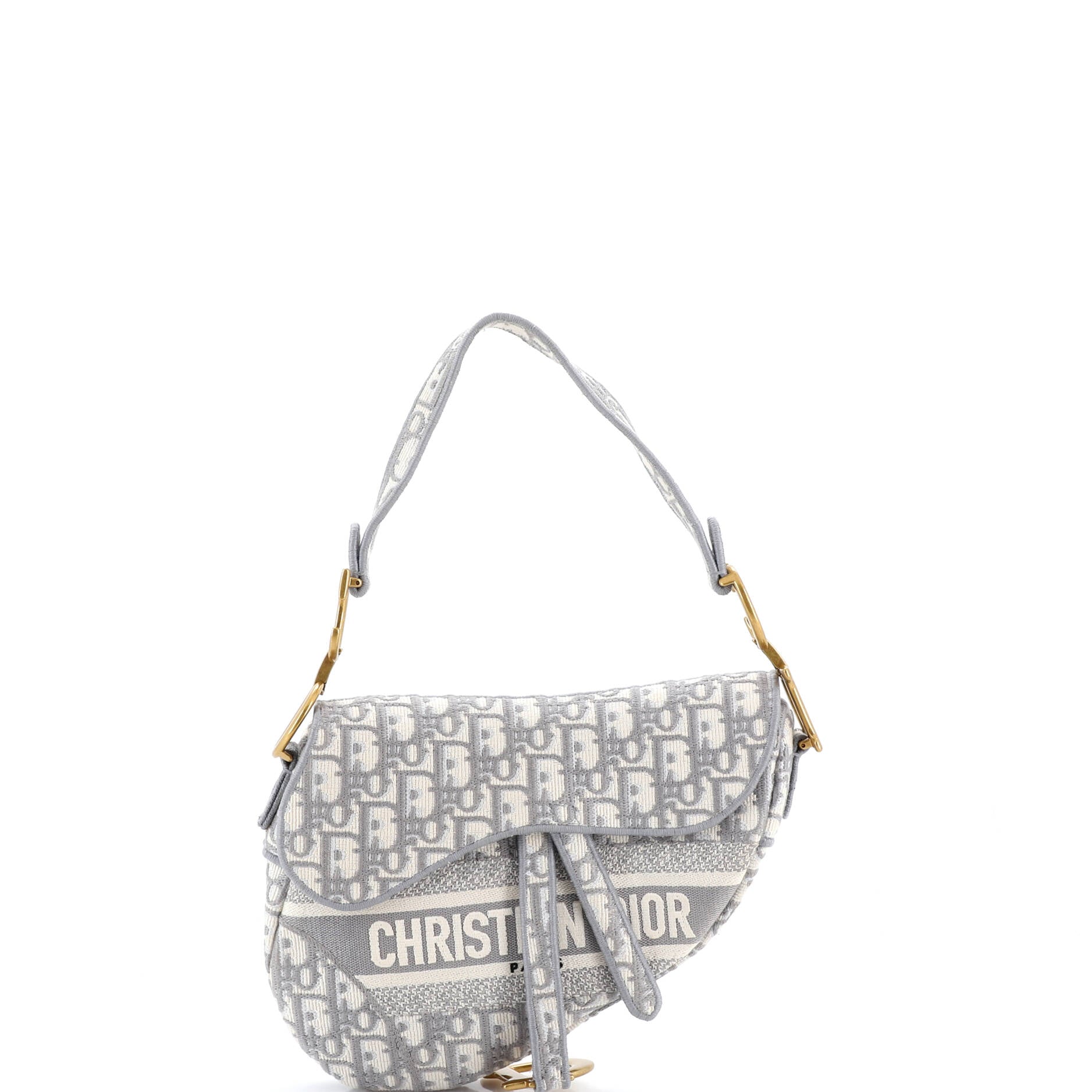 Christian Dior Saddle Handbag Logo