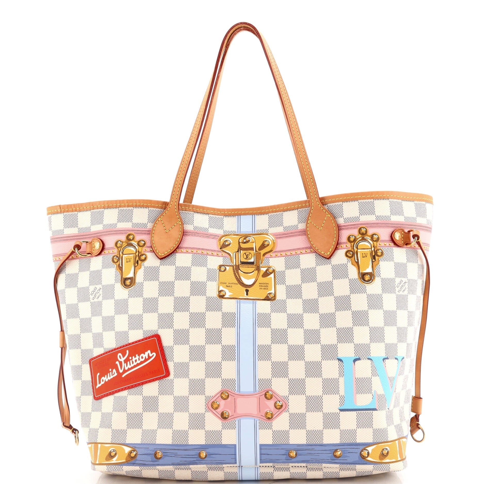 Louis Vuitton Neverfull Nm Tote Limited