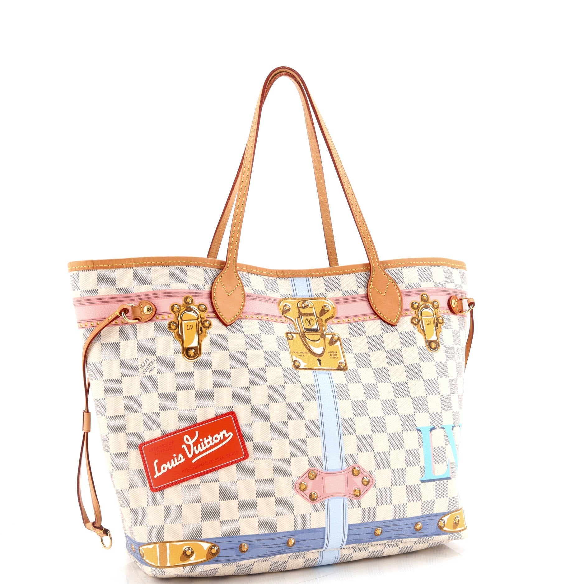 Louis Vuitton Neverfull Nm Tote Limited