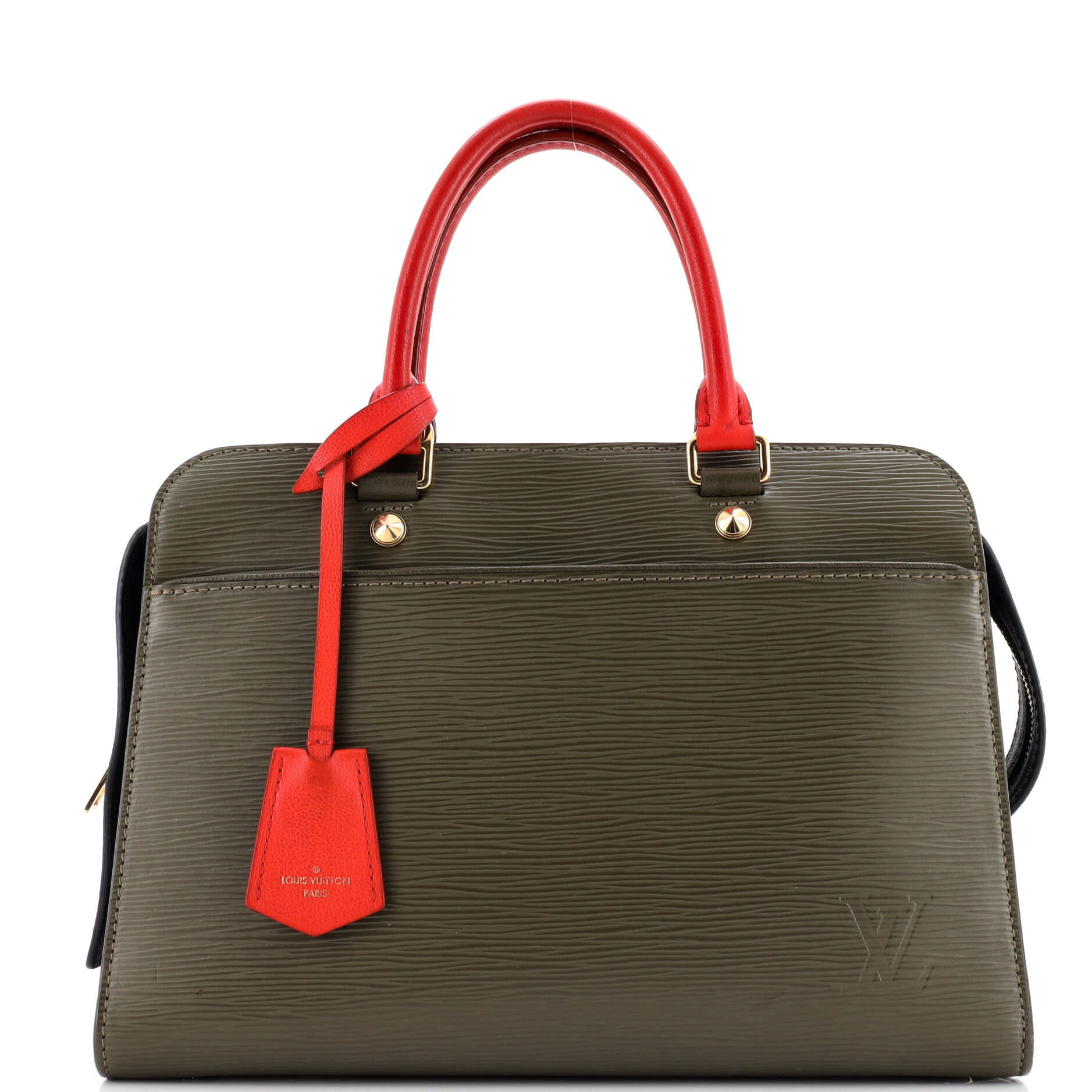 Louis Vuitton Vaneau Handbag Epi Leather