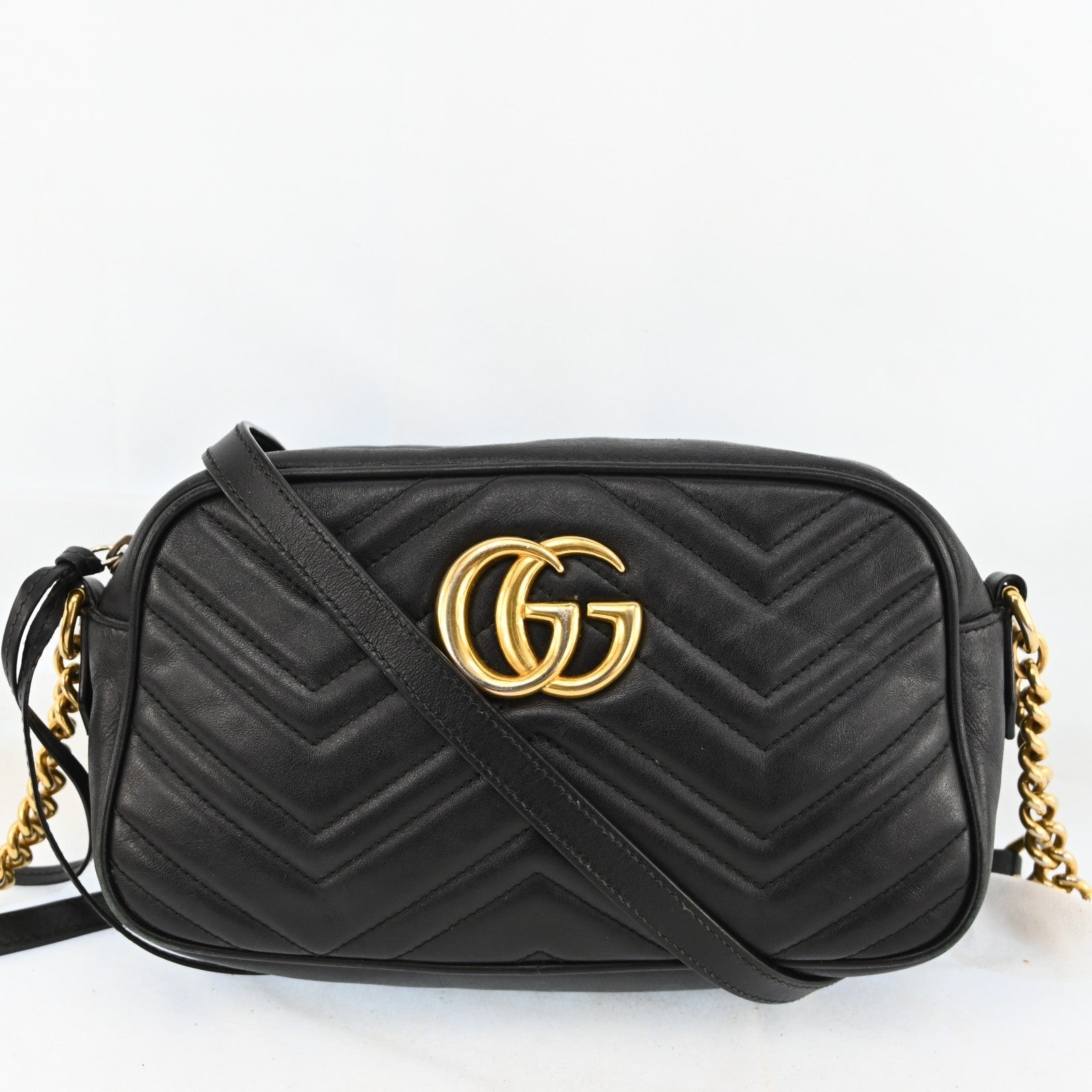 Gucci Gg Marmont Chain Shoulder