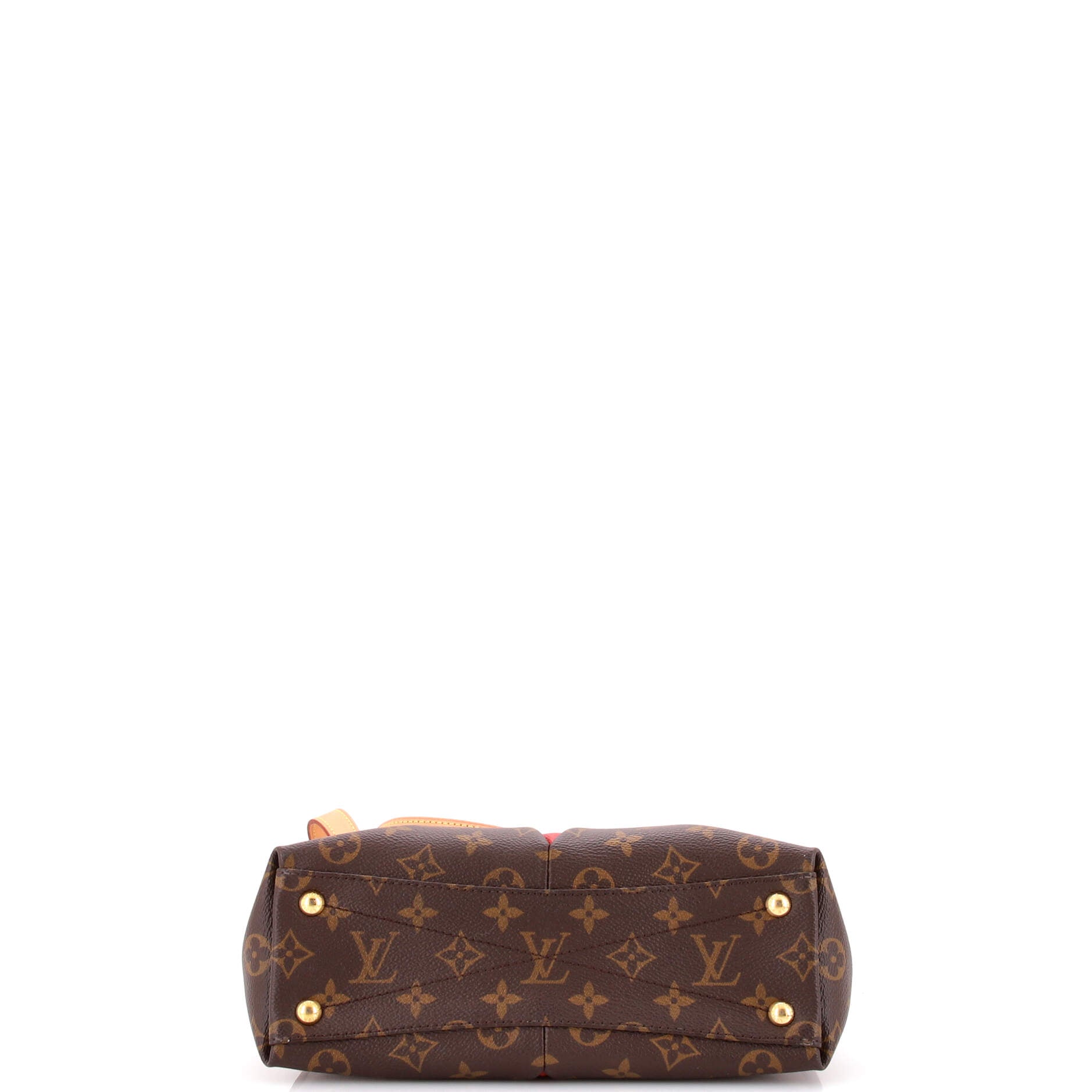 Louis Vuitton V Tote Canvas And Leather