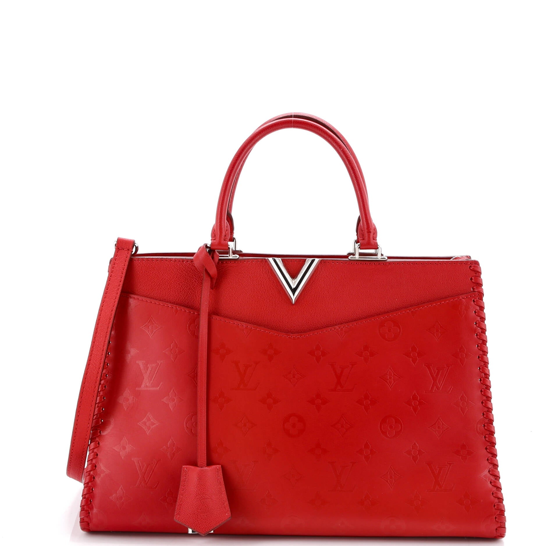 Louis Vuitton Very Zipped Tote Leather