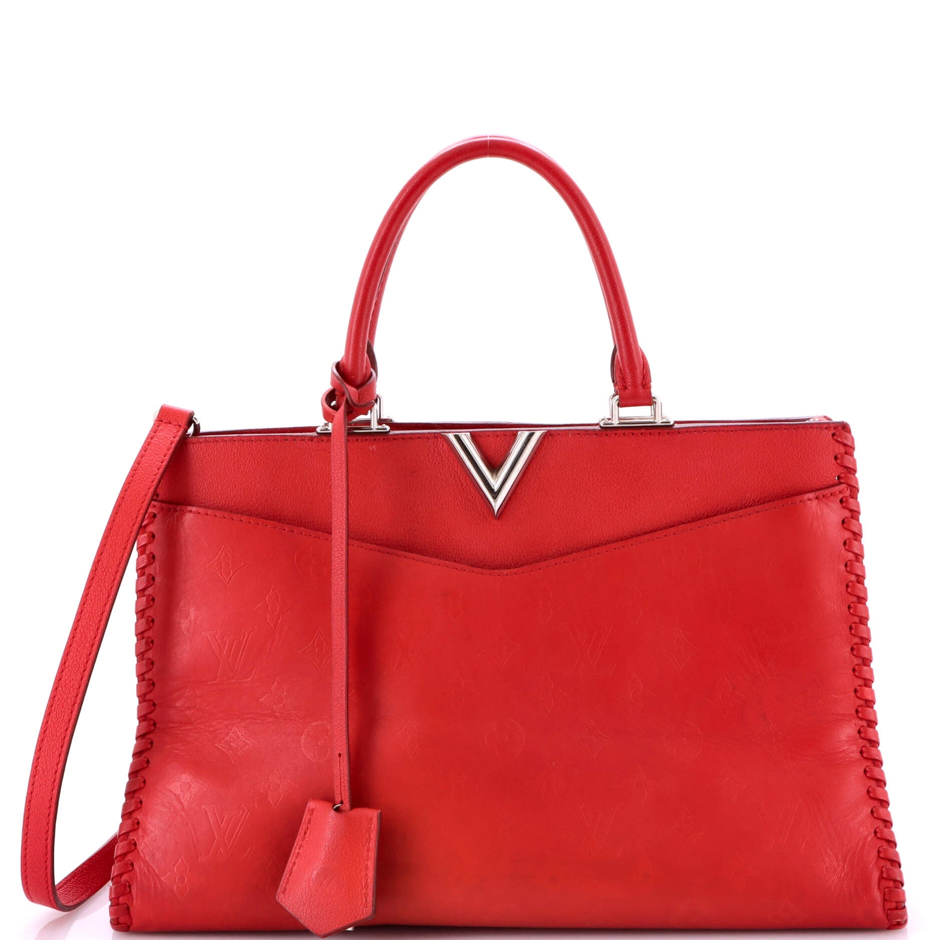 Louis Vuitton Very Zipped Tote Leather