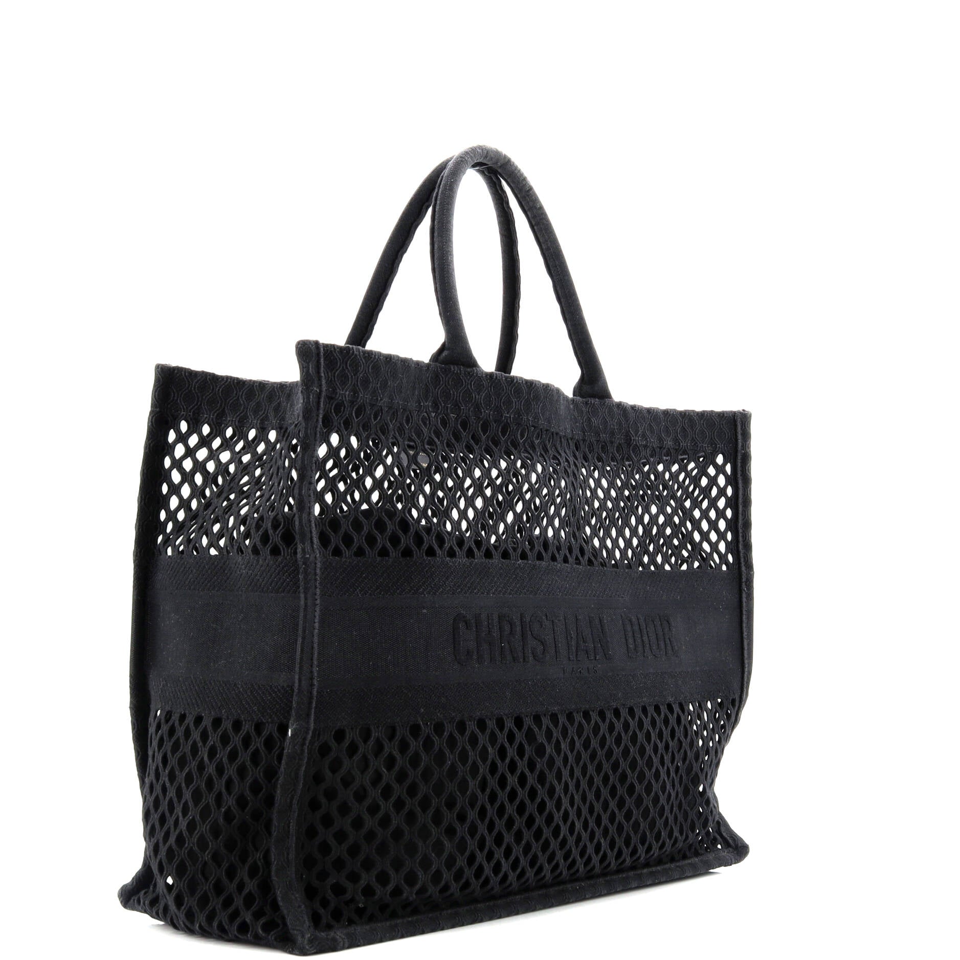 Christian Dior Book Tote Mesh Large