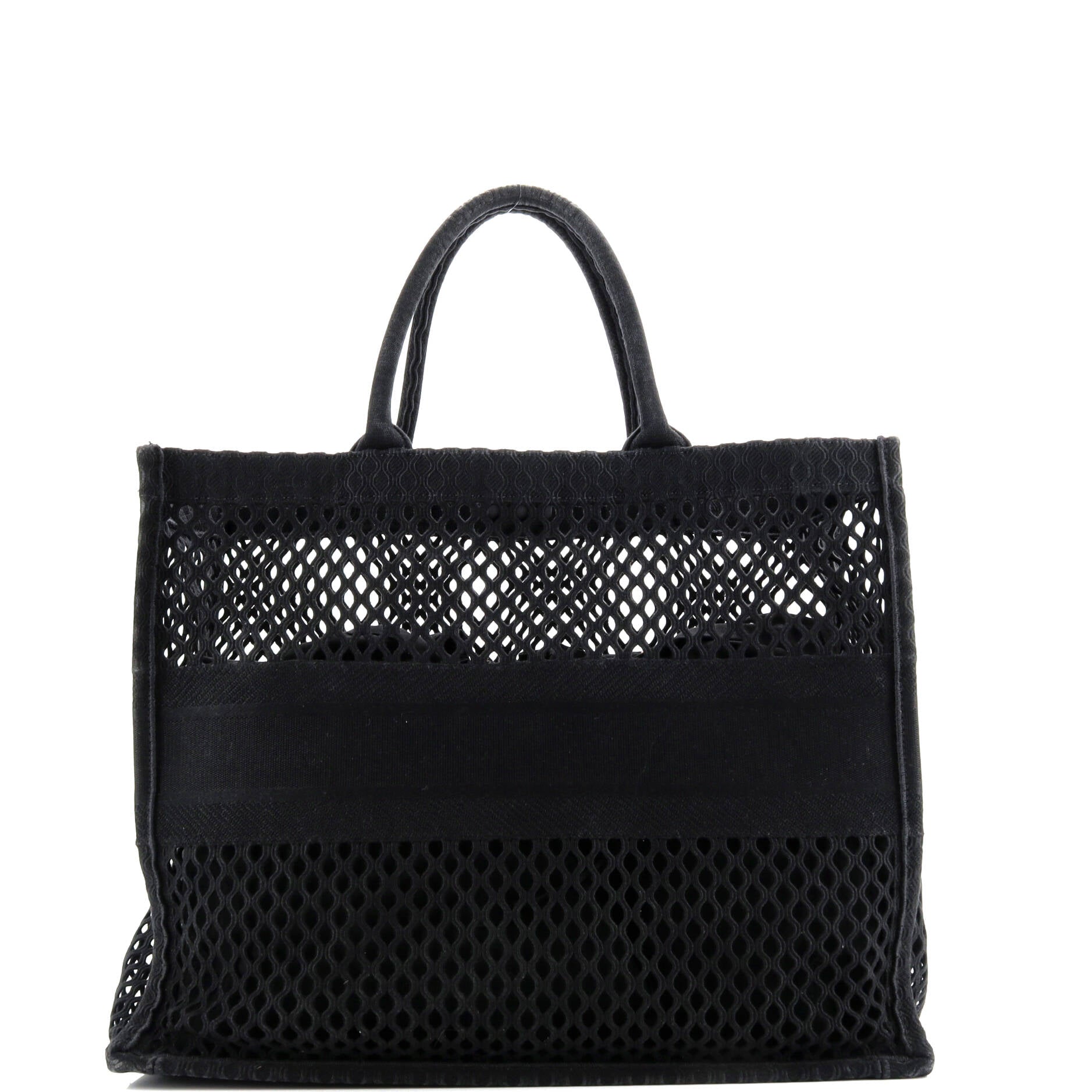 Christian Dior Book Tote Mesh Large