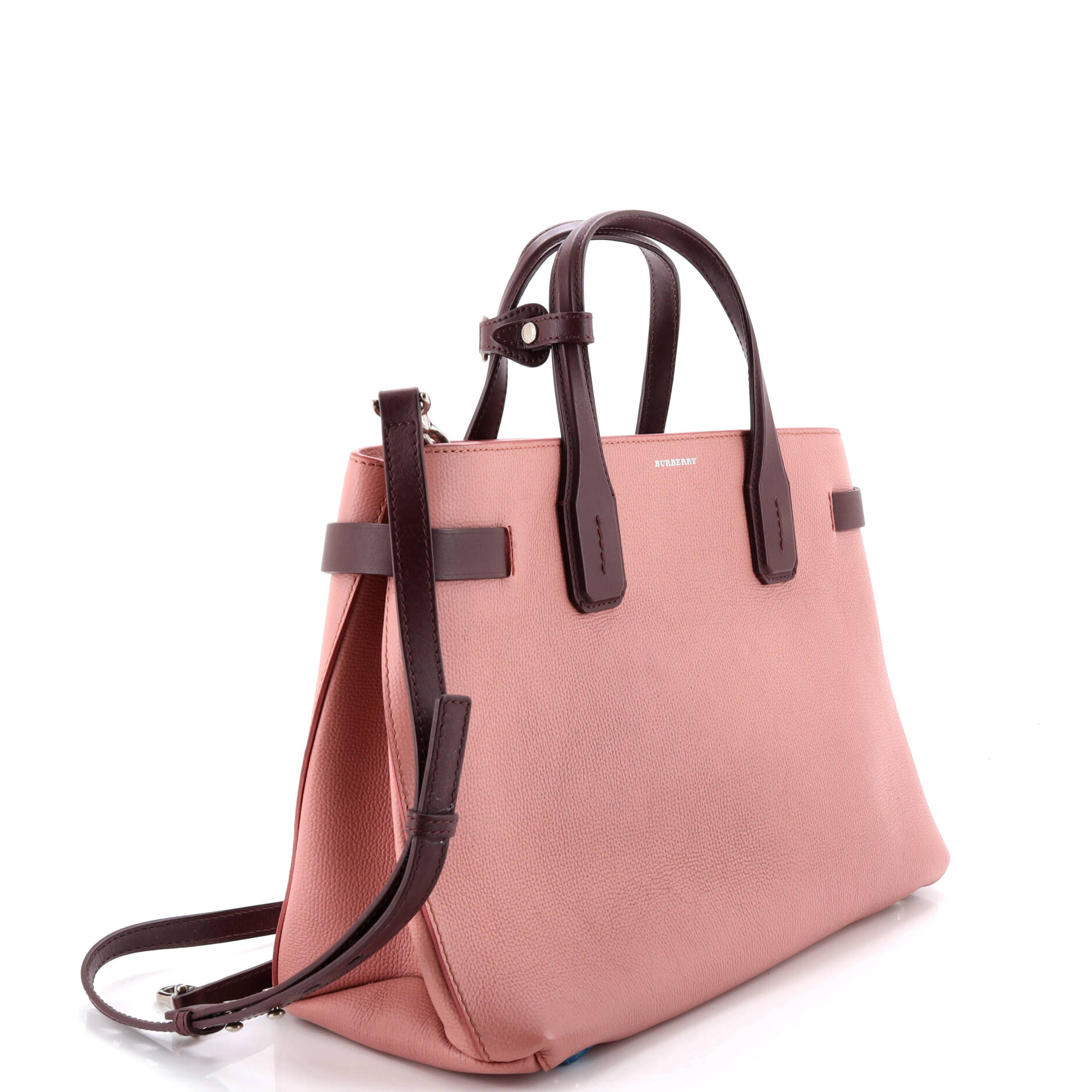 Burberry Banner Nm Tote Leather Medium