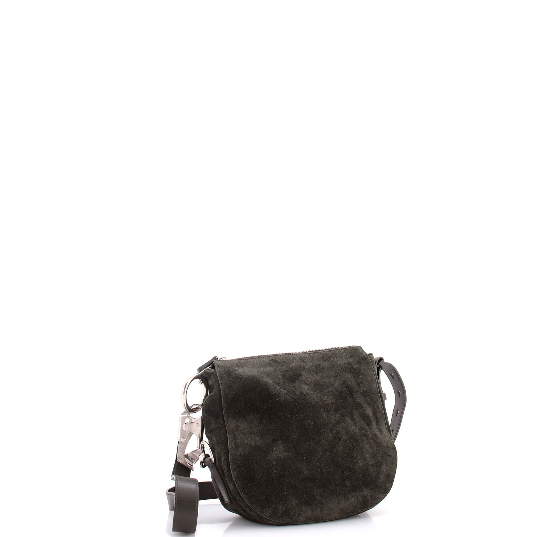 Burberry Knight Shoulder Bag Suede Small