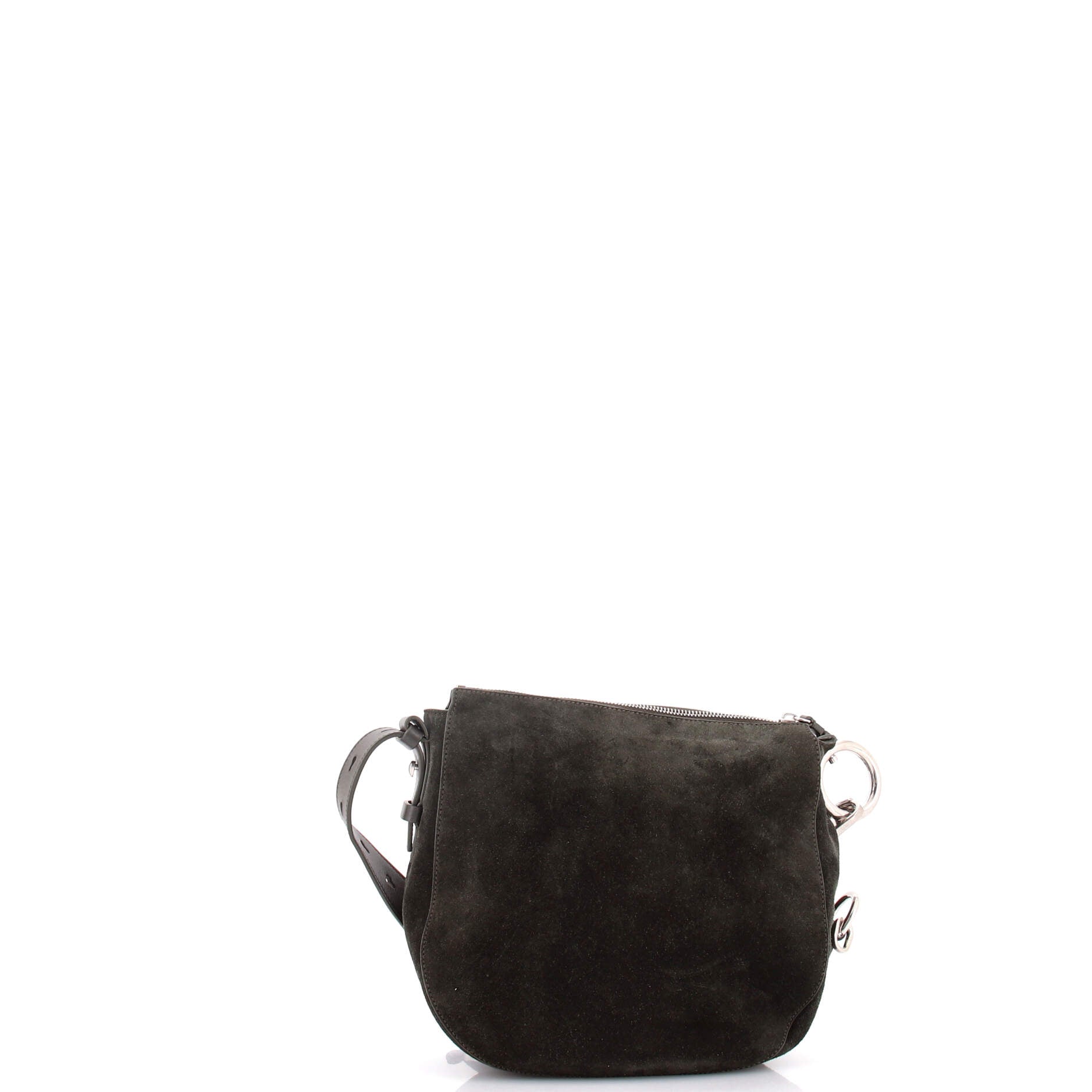 Burberry Knight Shoulder Bag Suede Small