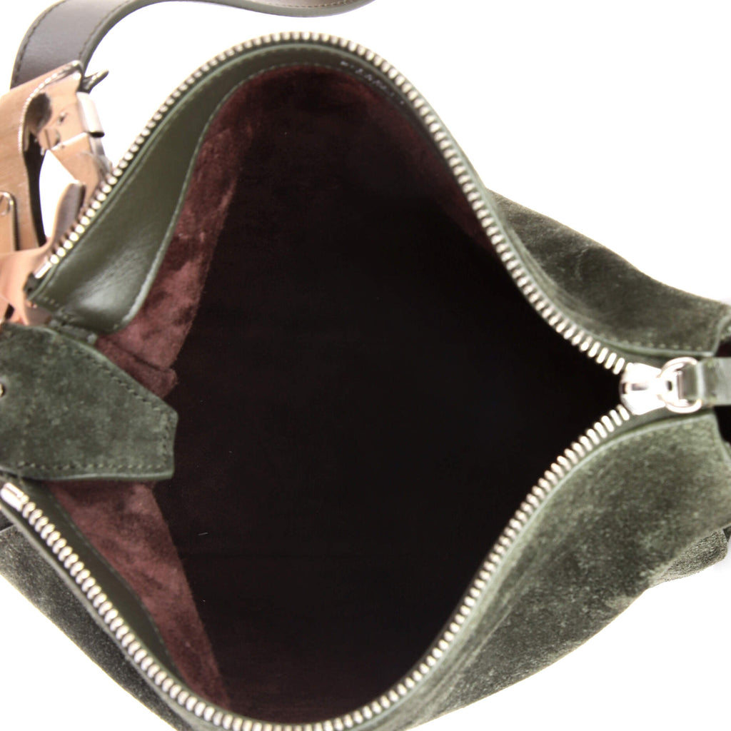 Burberry Knight Shoulder Bag Suede Small