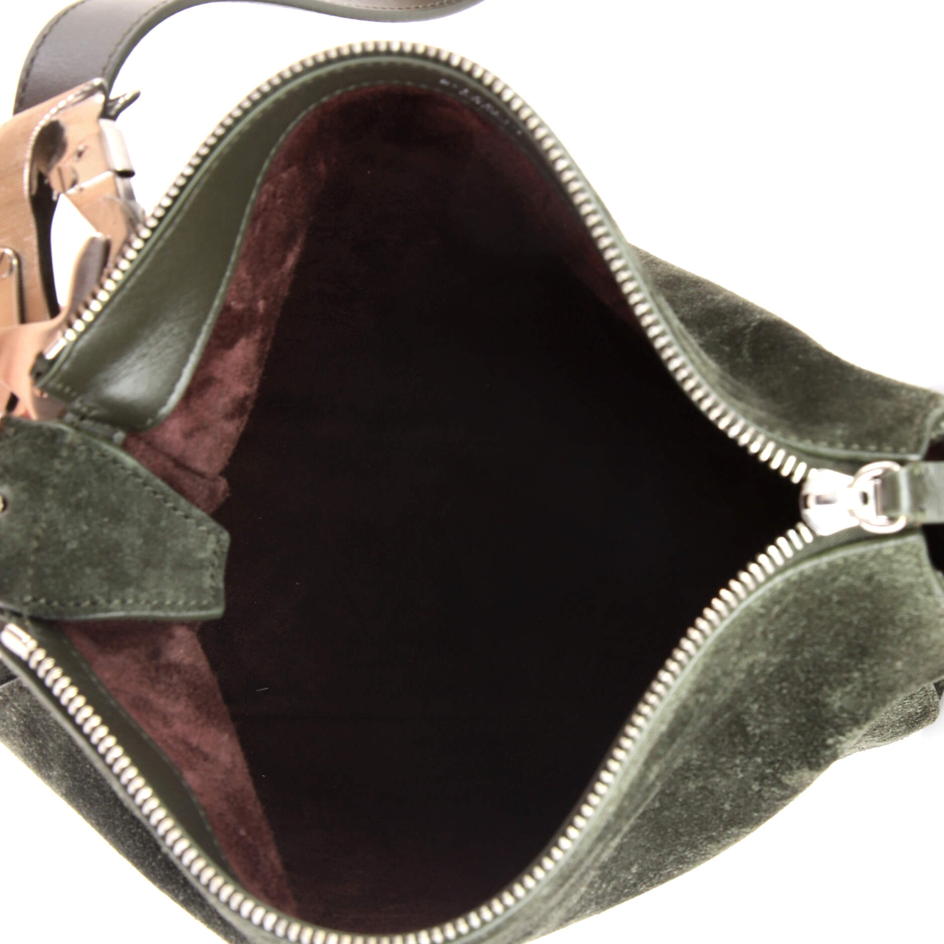 Burberry Knight Shoulder Bag Suede Small