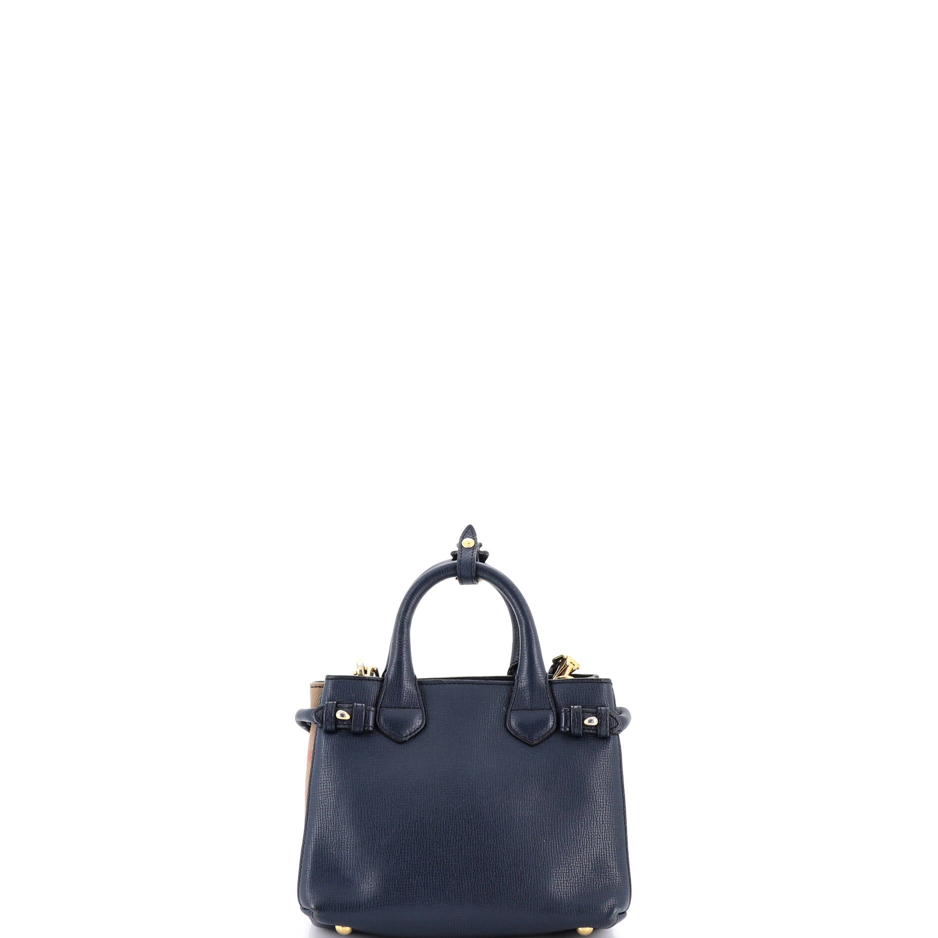 Burberry Banner Tote Leather And House