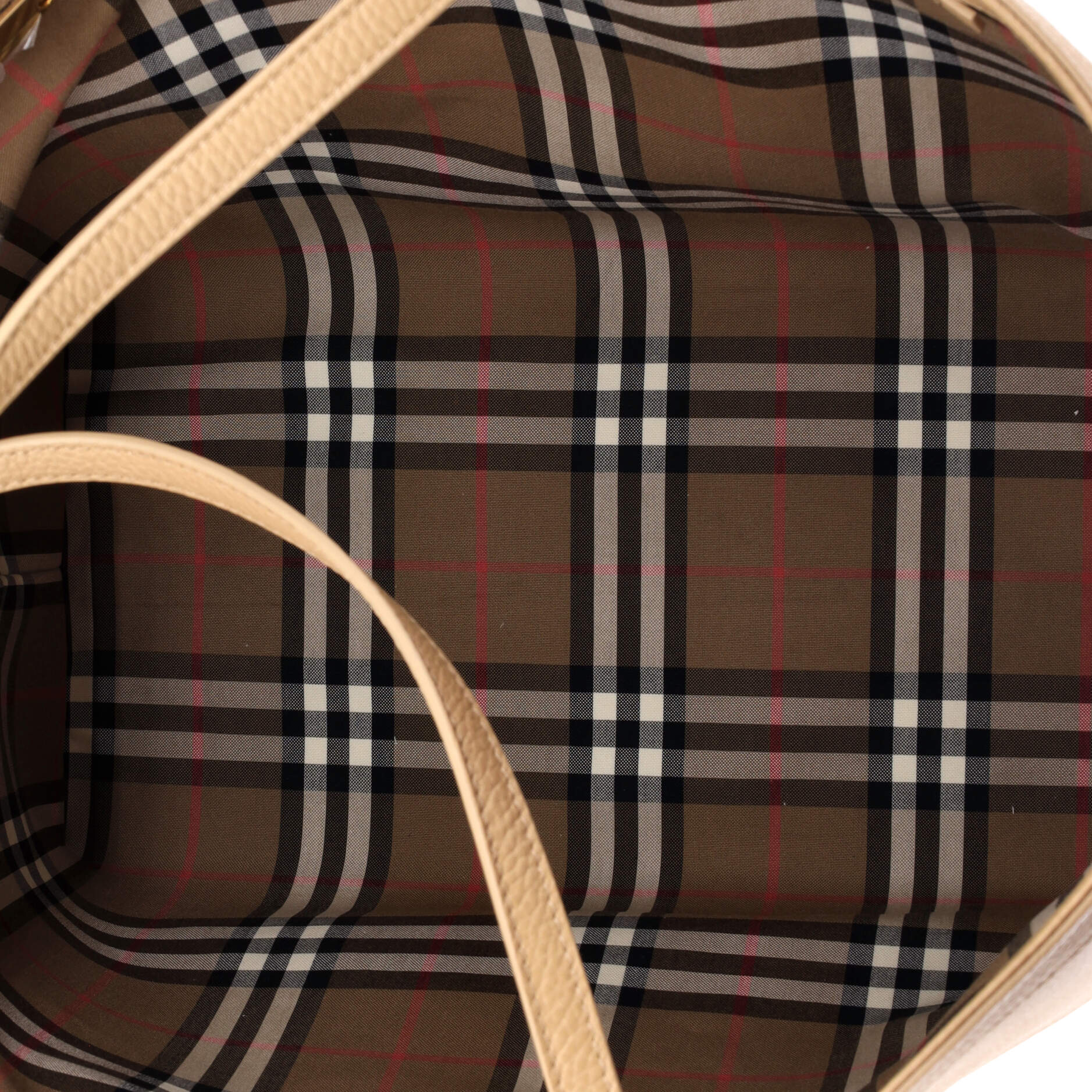 Burberry Shopping Tote Leather With