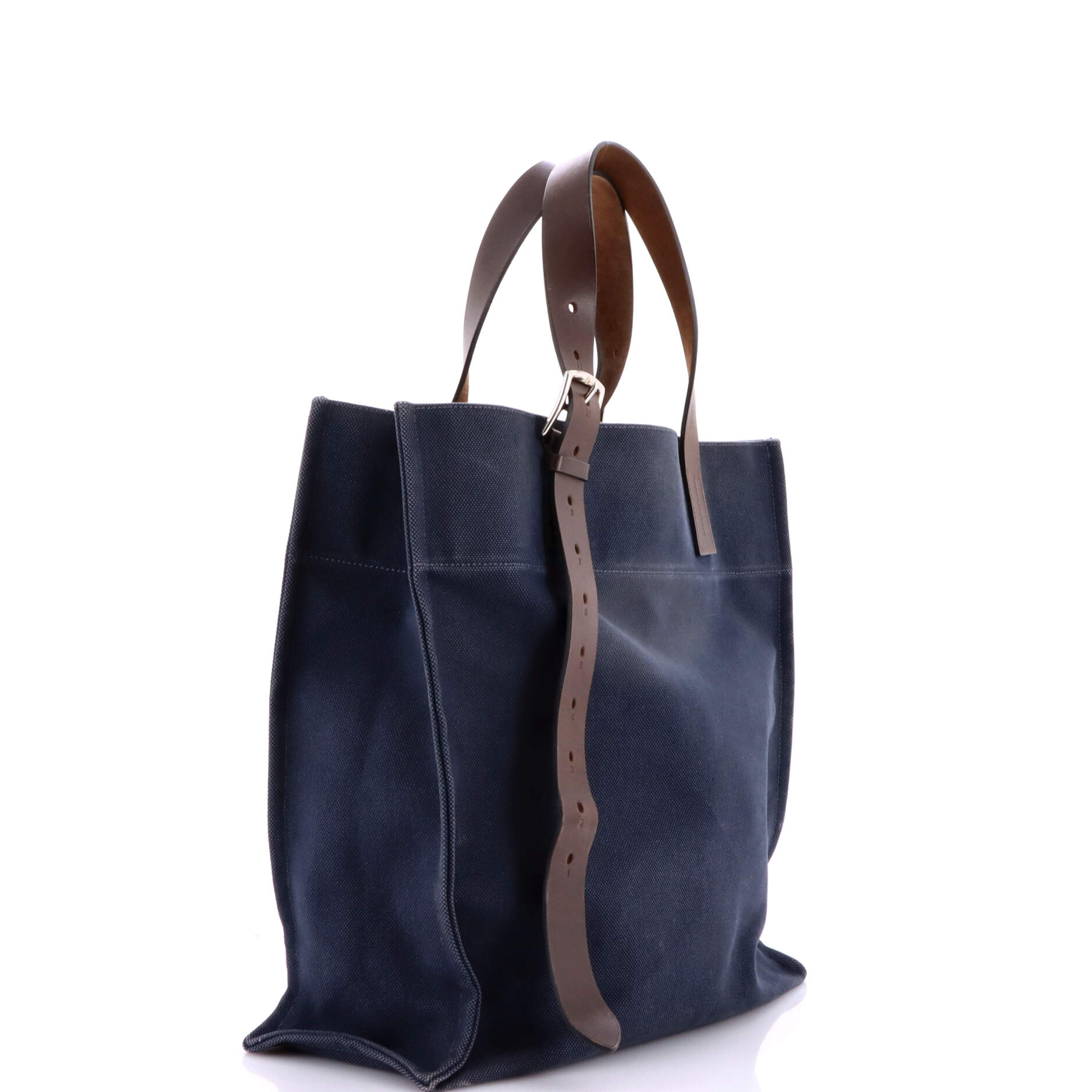 Hermes Etriviere Shopping Tote Toile And