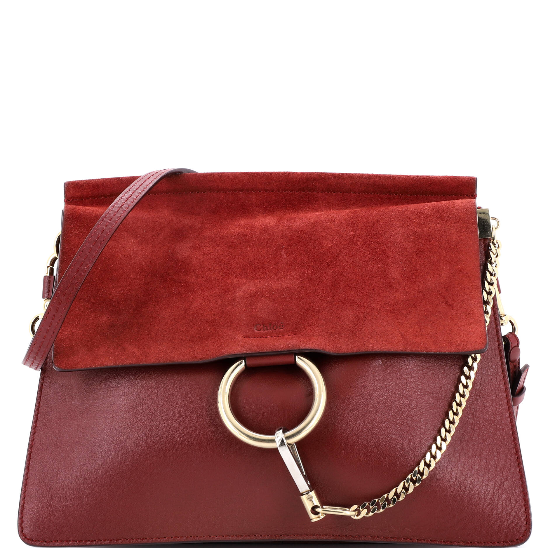 Chloe Faye Shoulder Bag Leather Medium