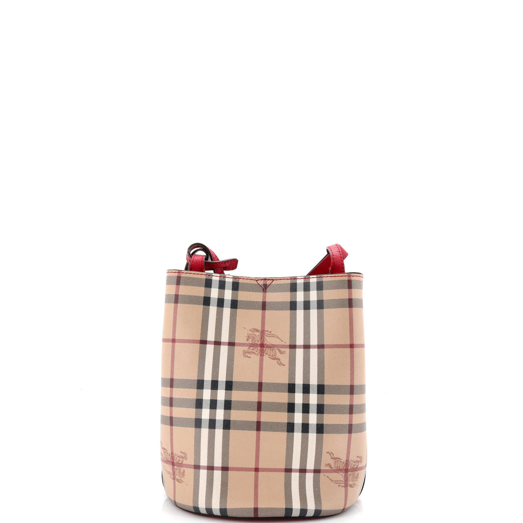 Burberry Lorne Bucket Bag Haymarket