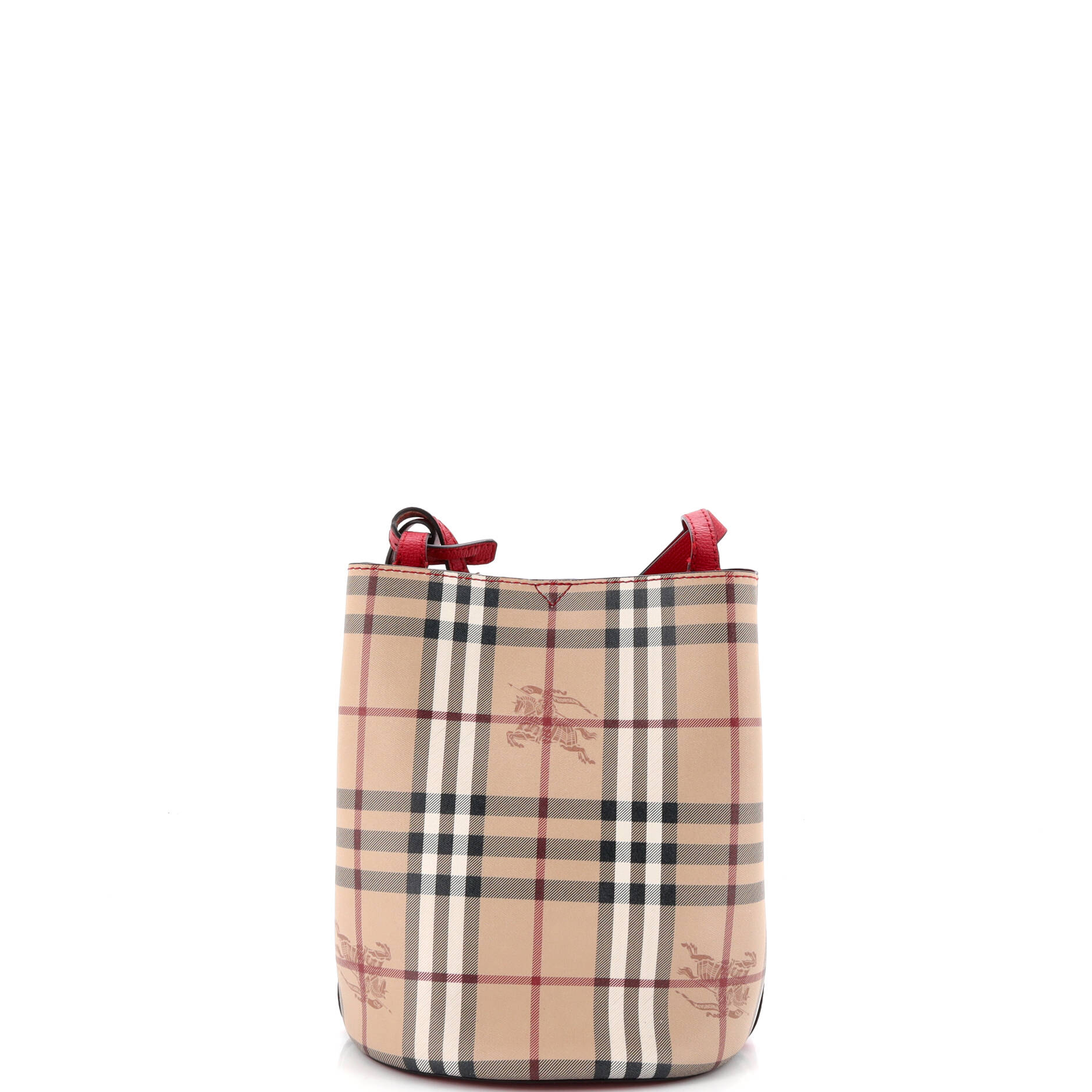 Burberry Lorne Bucket Bag Haymarket
