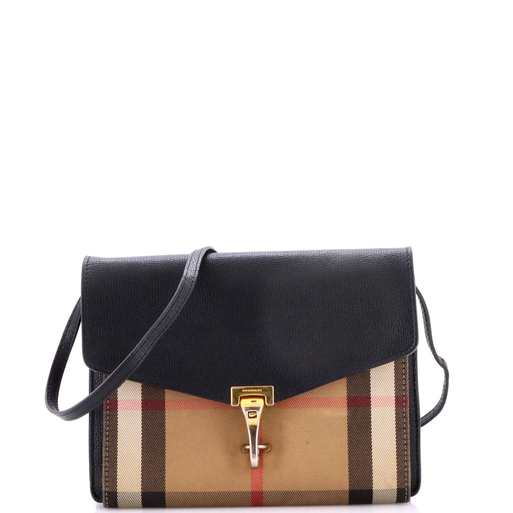 Burberry Macken Crossbody Bag Leather
