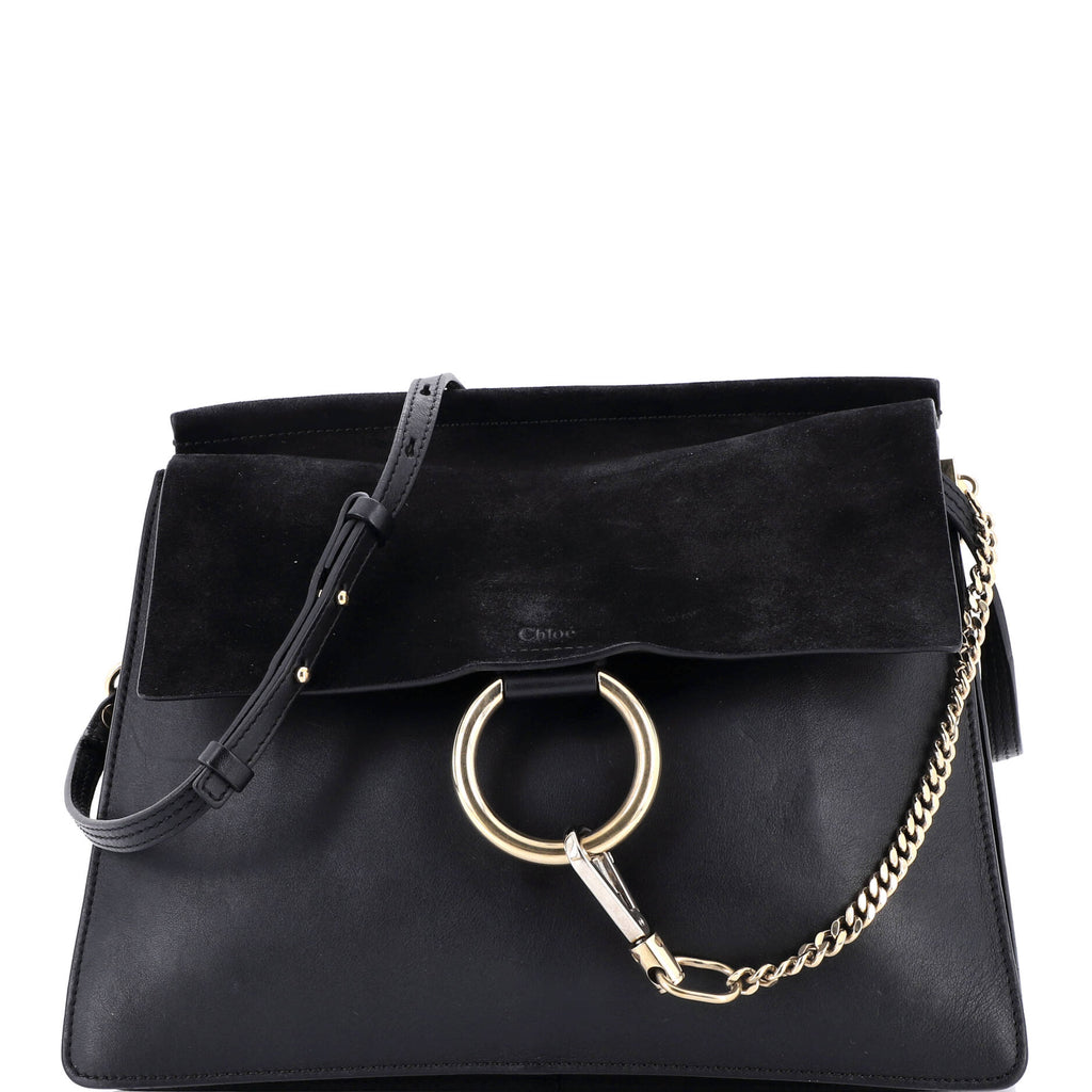 Chloe Faye Shoulder Bag Leather Medium