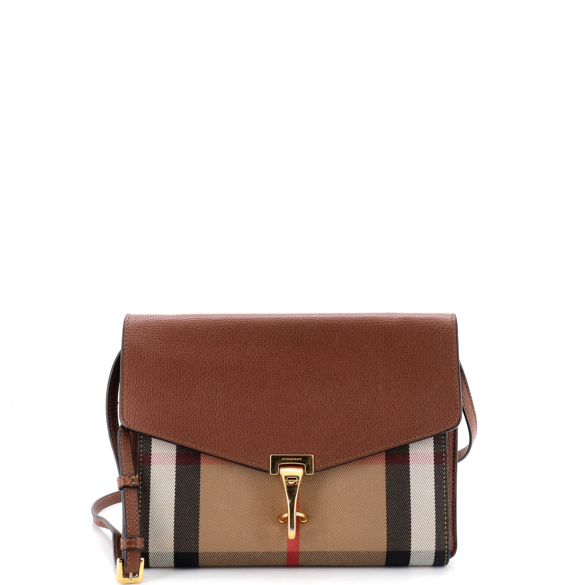 Burberry Macken Crossbody Bag Leather