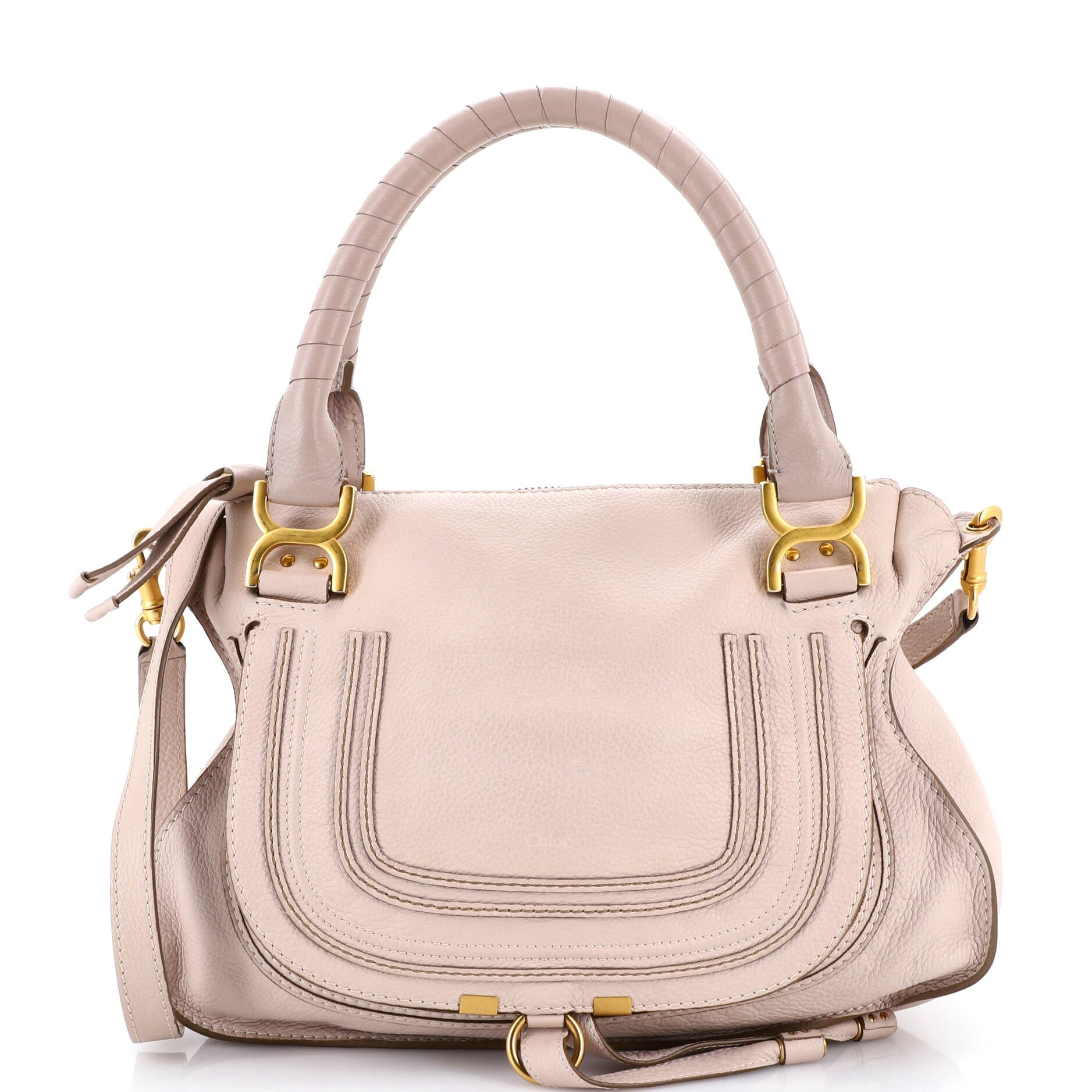 Chloe Marcie Satchel Leather Medium