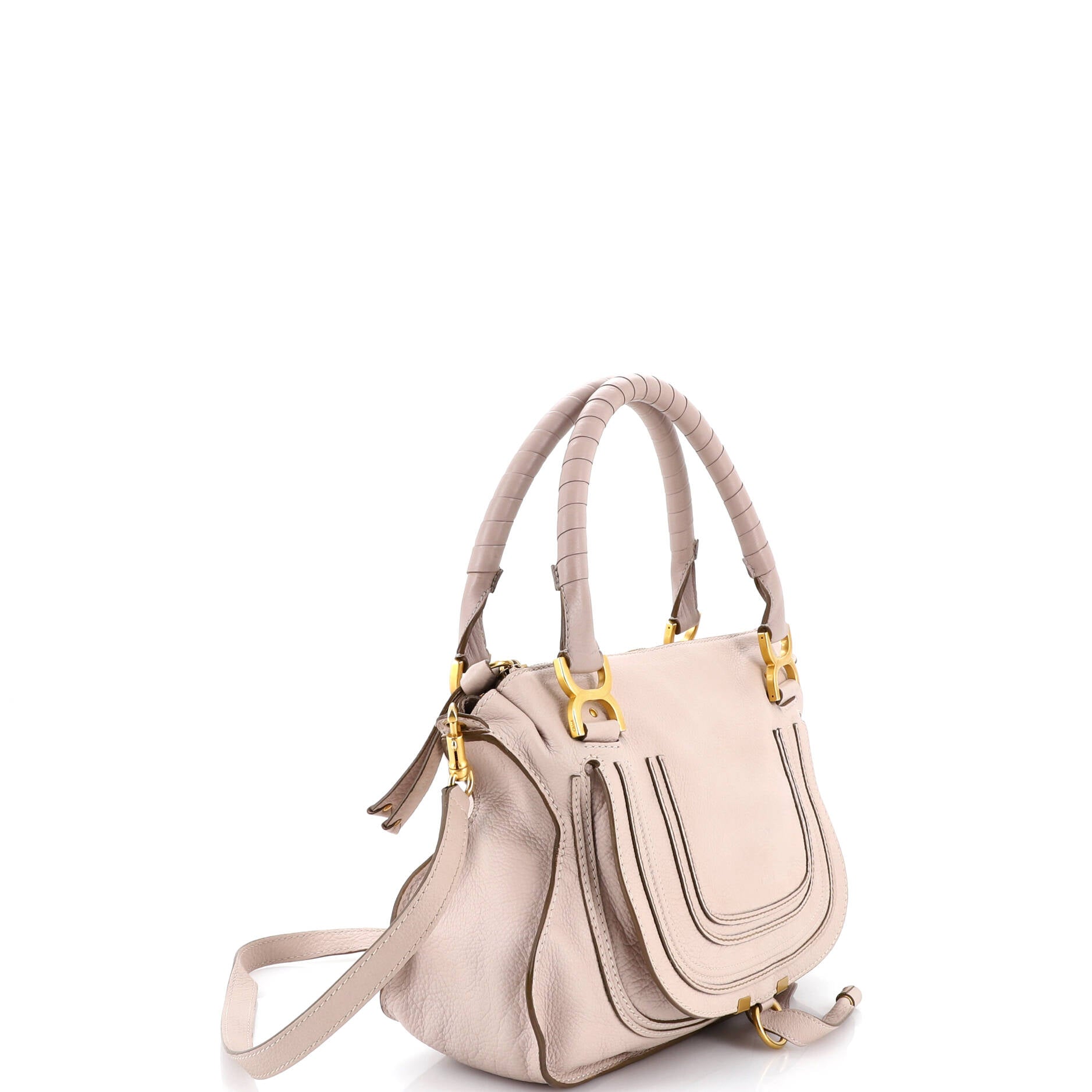 Chloe Marcie Satchel Leather Medium