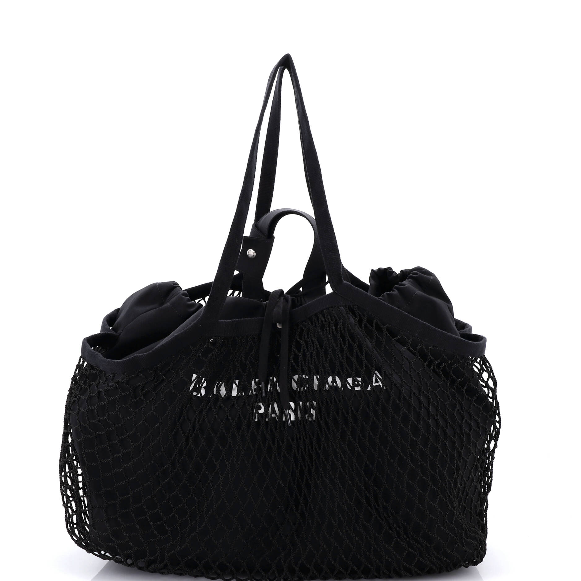 Balenciaga 24/7 Drawstring Tote Mesh And