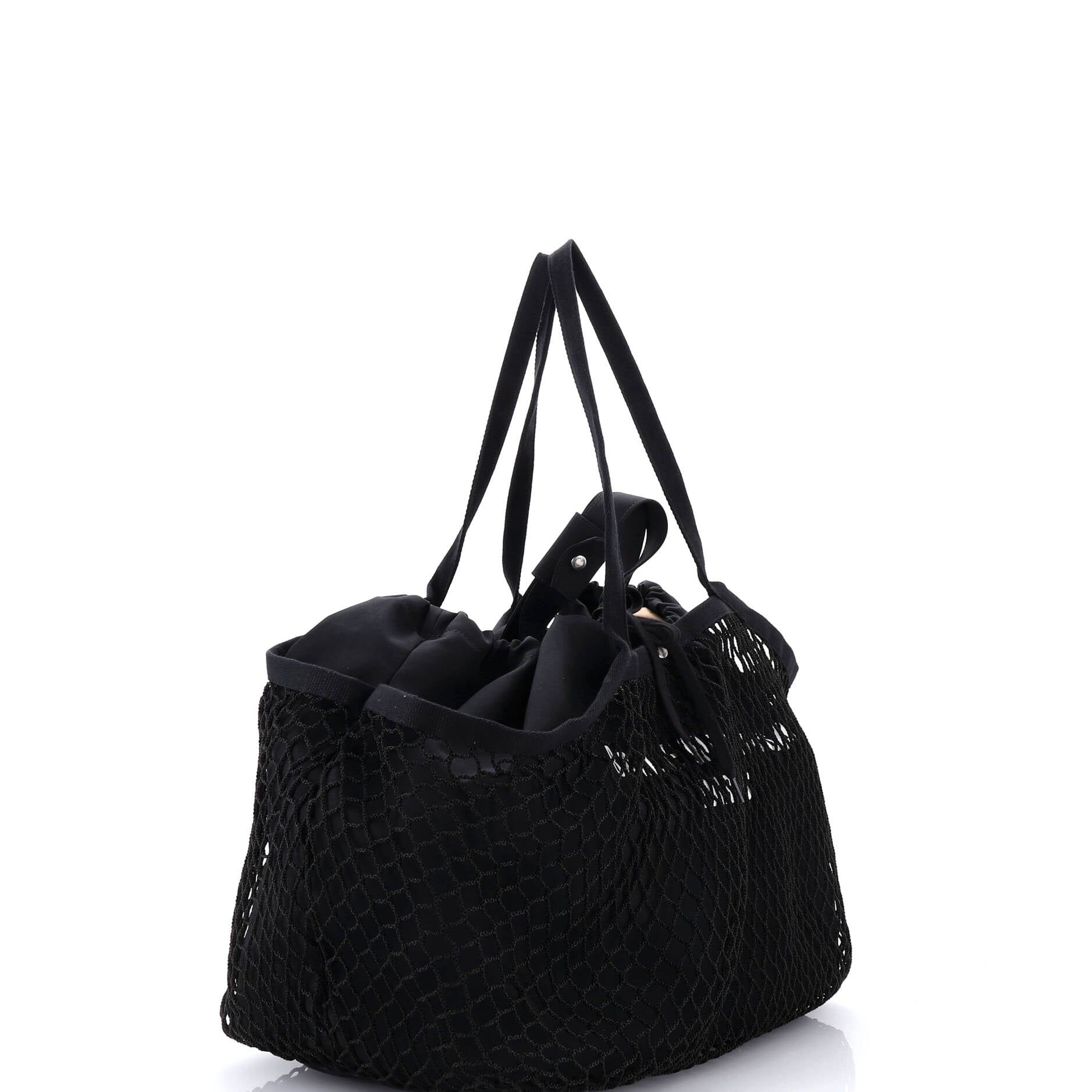 Balenciaga 24/7 Drawstring Tote Mesh And