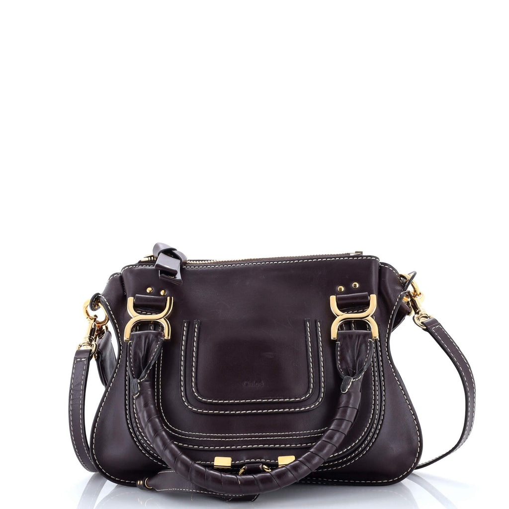 Chloe Marcie Satchel Leather Small