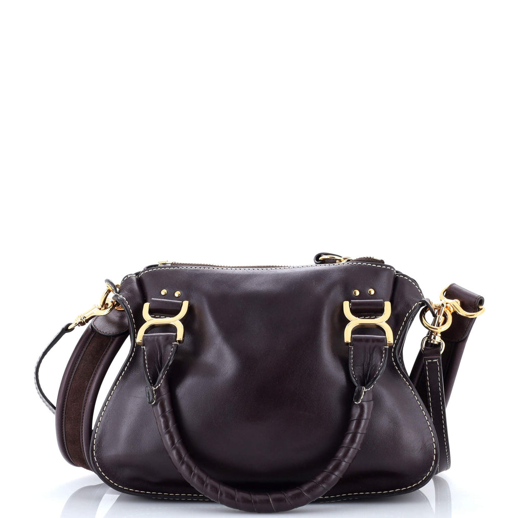 Chloe Marcie Satchel Leather Small