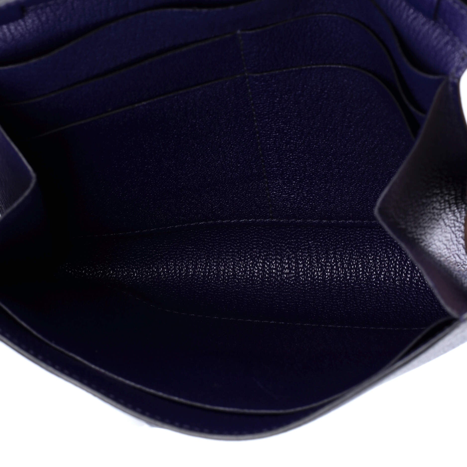 Hermes Clic Wallet On Strap Chevre