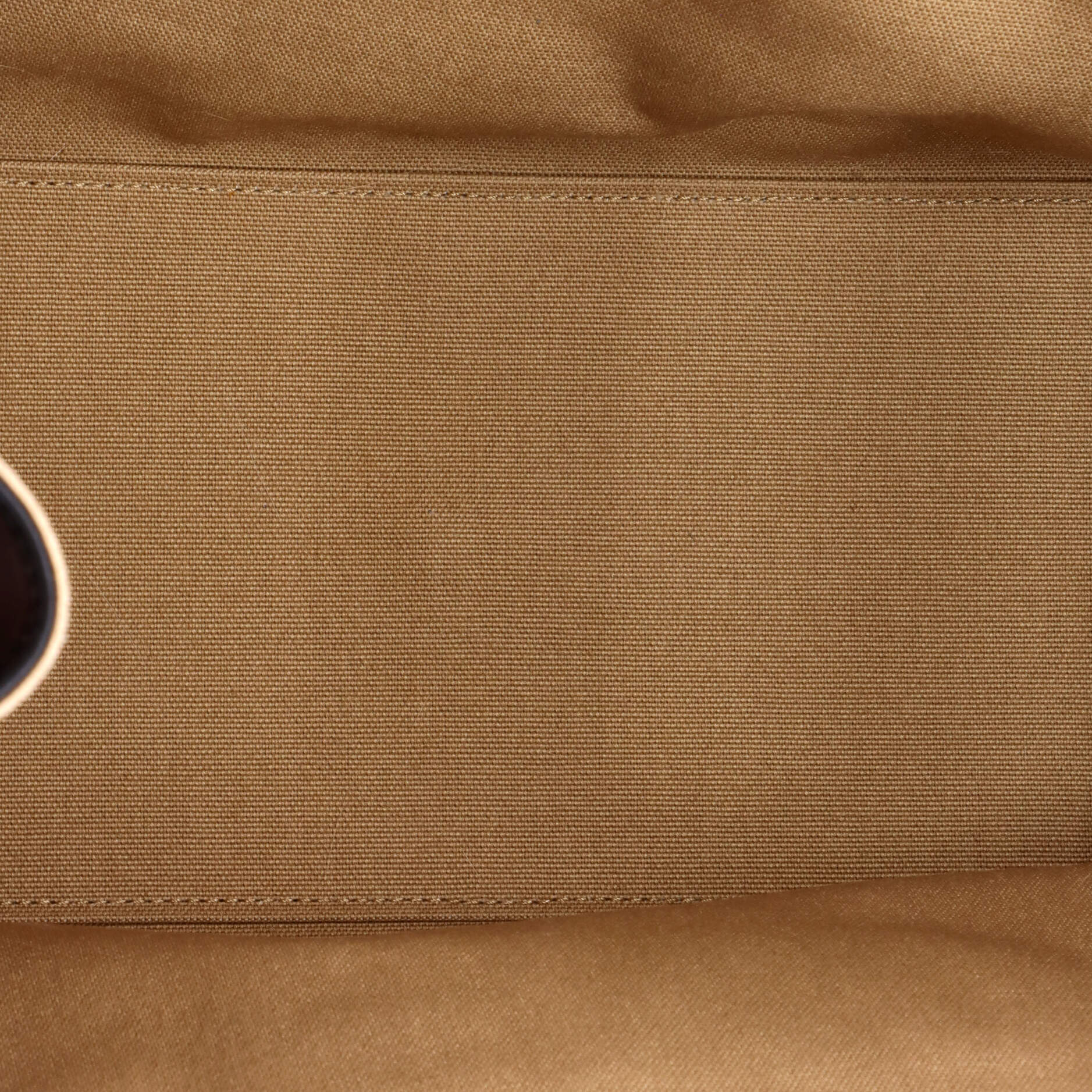 Fendi Cut Out Handle Shopper Tote Canvas
