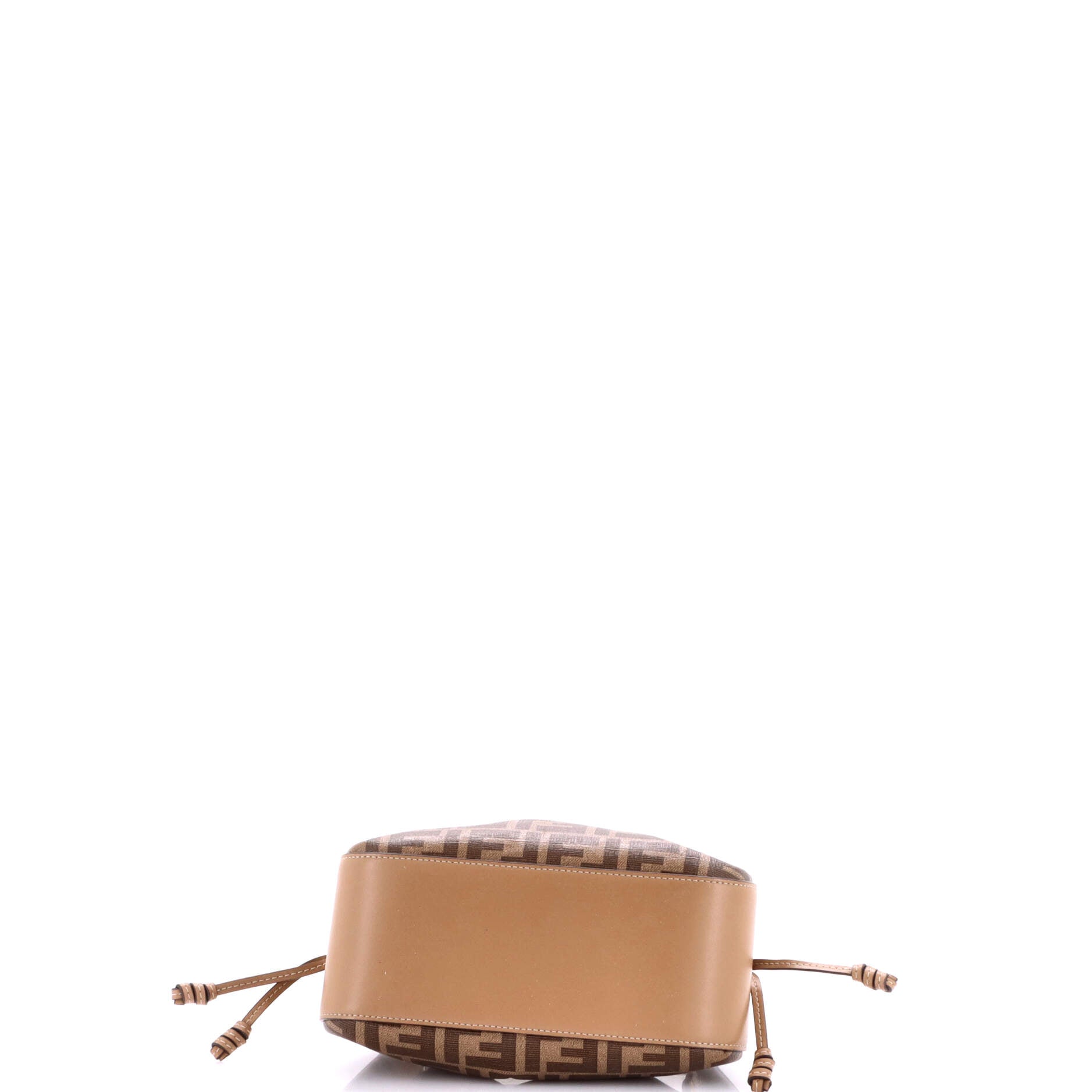 Fendi Pomodorino Bucket Bag Zucca Coated