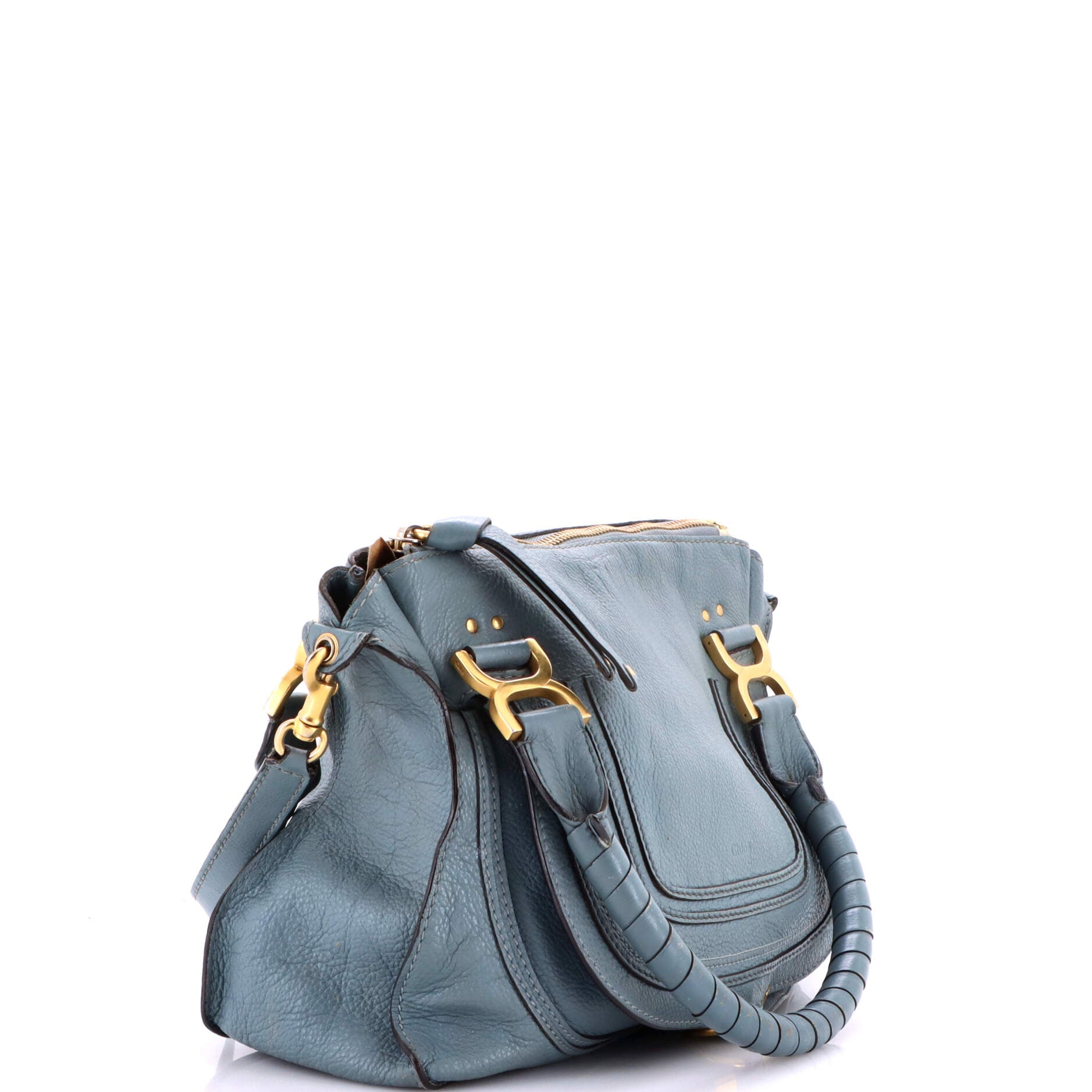 Chloe Marcie Satchel Leather Medium