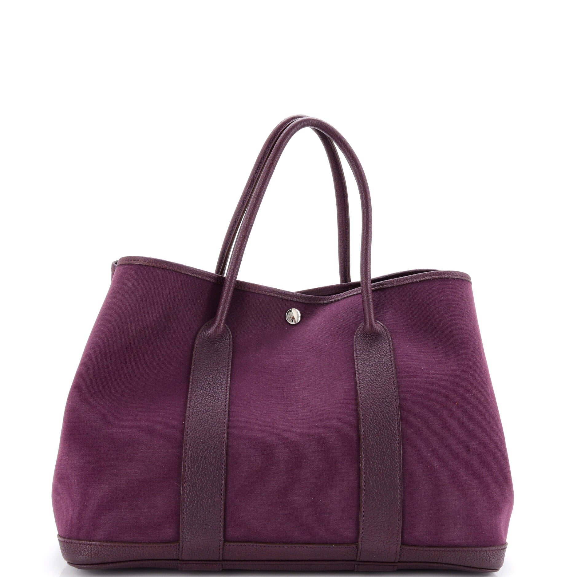 Hermes Garden Party Tote Toile And