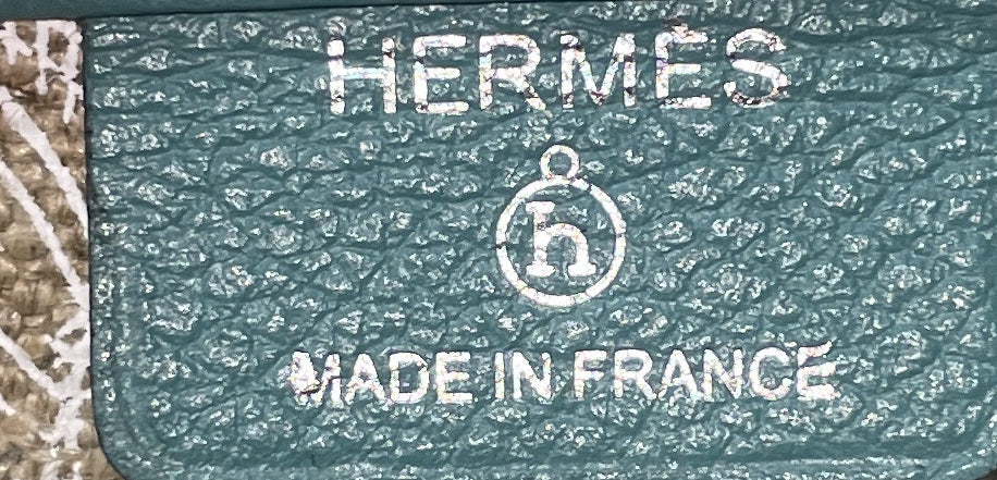 Hermes Petit H Bell Tote Toile And
