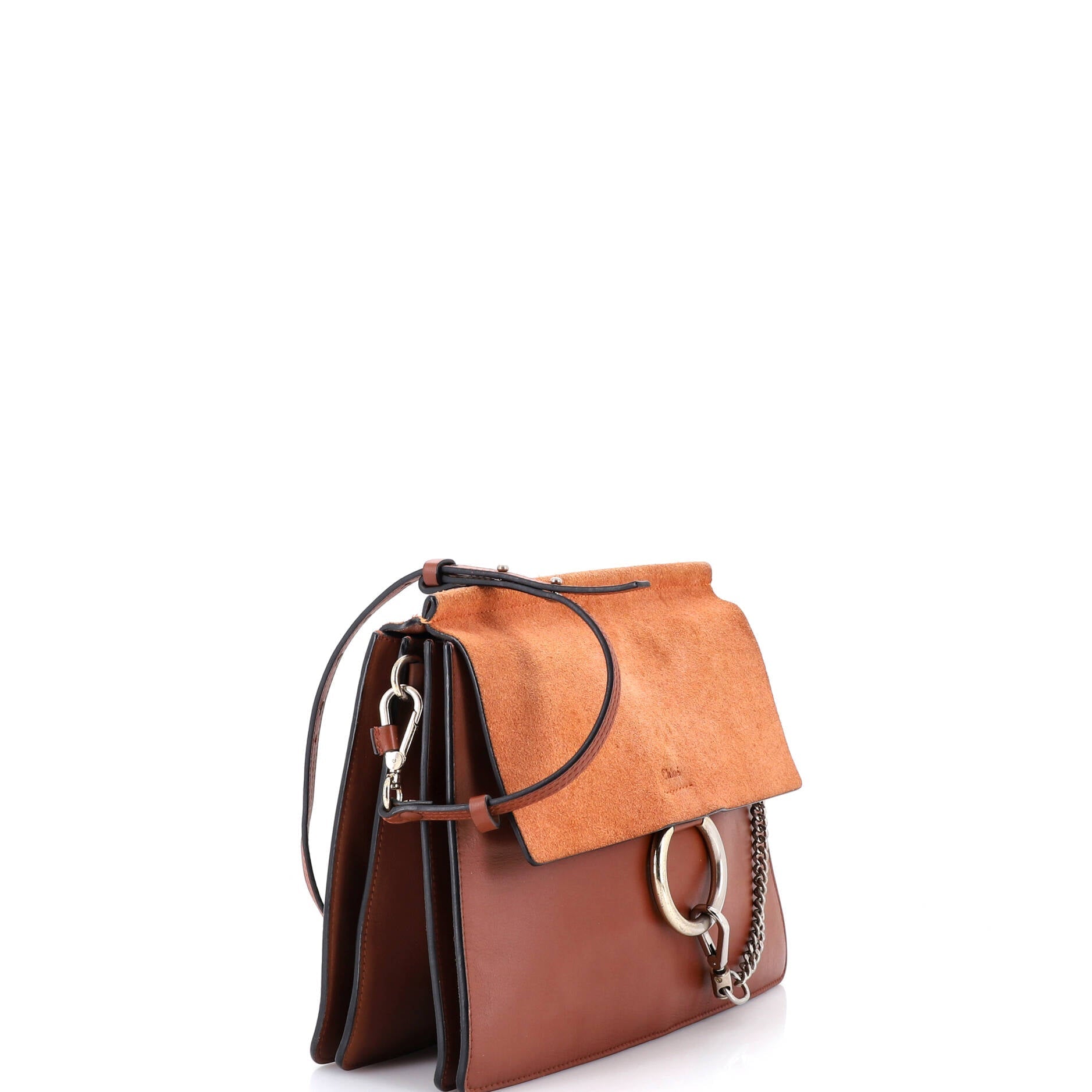 Chloe Faye Shoulder Bag Leather And