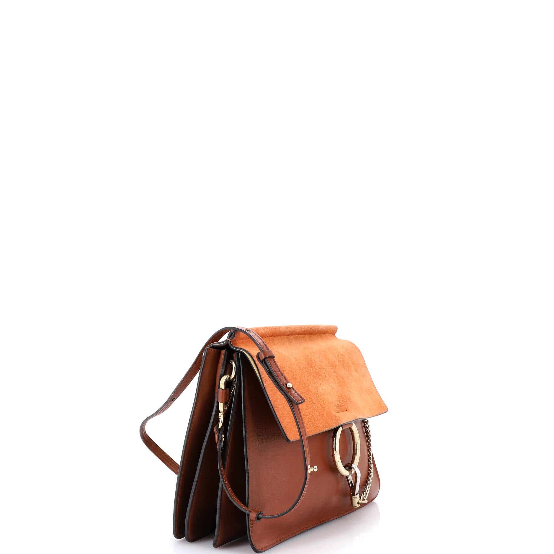 Chloe Faye Shoulder Bag Leather And