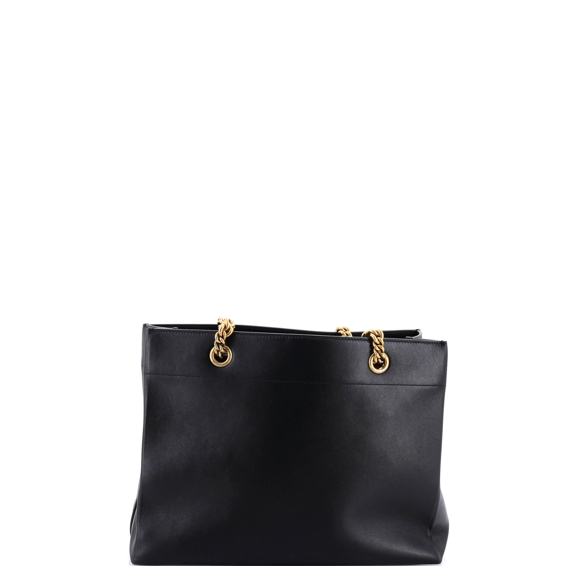 Balenciaga Duty Free Chain Tote Leather