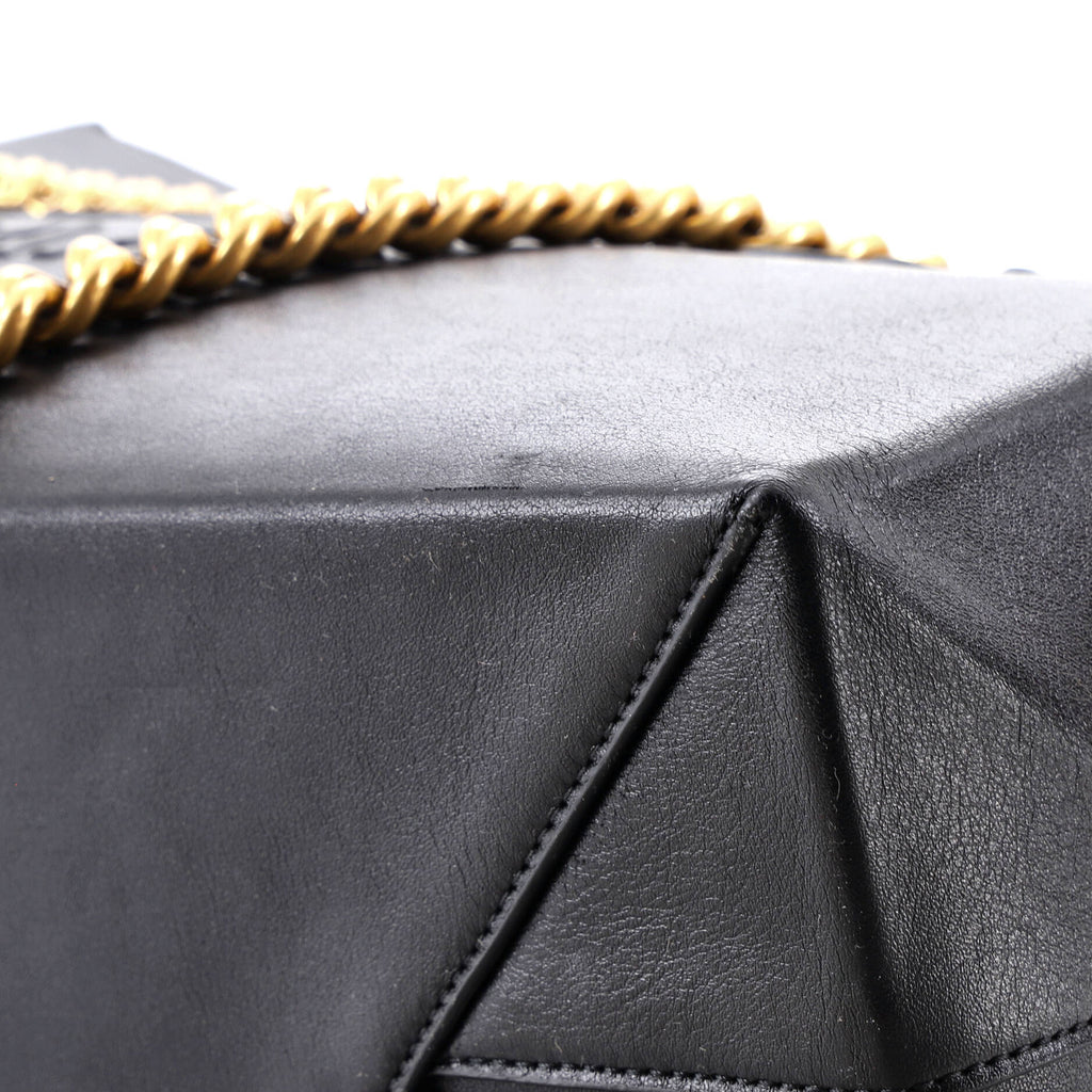 Balenciaga Duty Free Chain Tote Leather