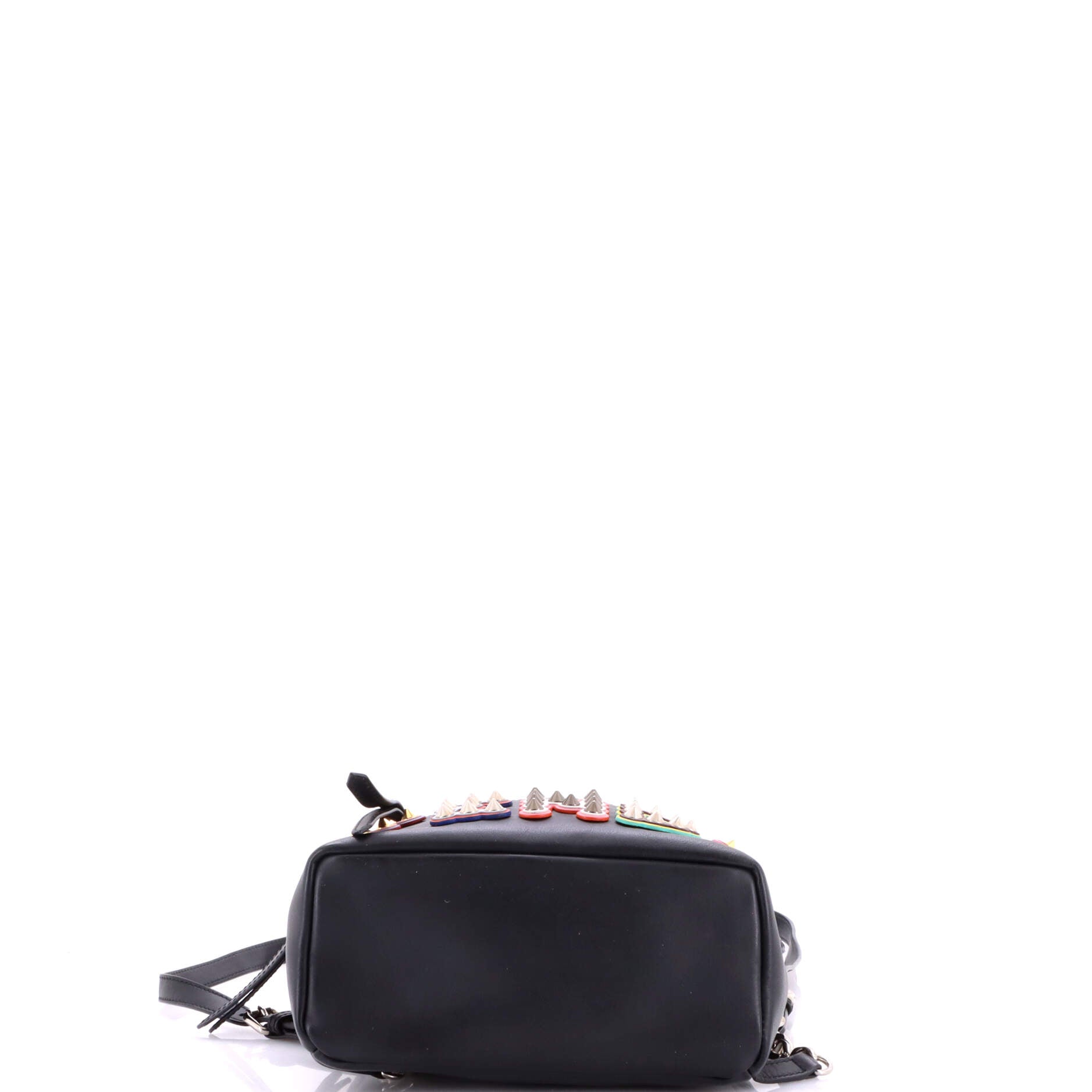 Fendi By The Way Backpack Logo Studded