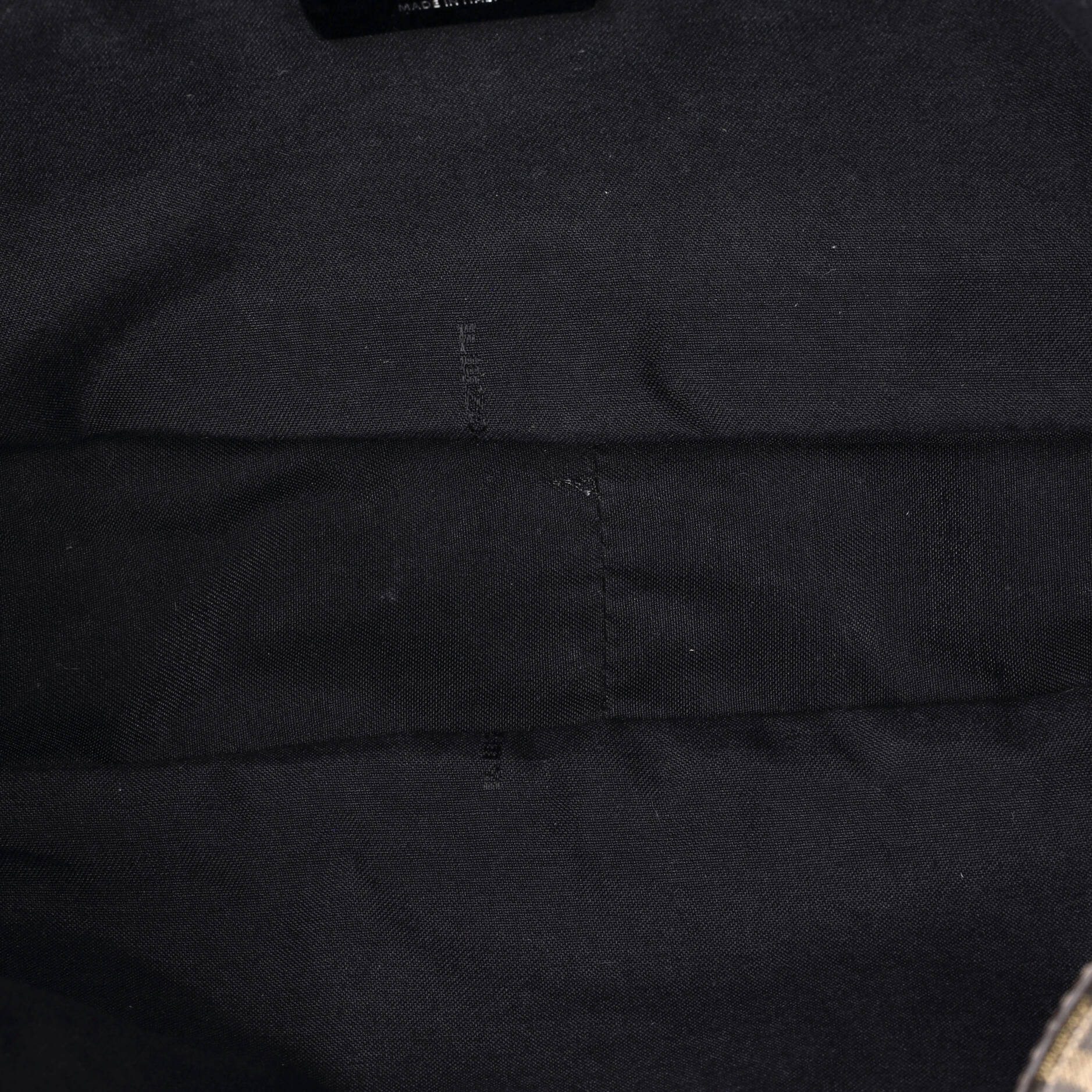 Fendi Baguette Zucca And Pequin Canvas
