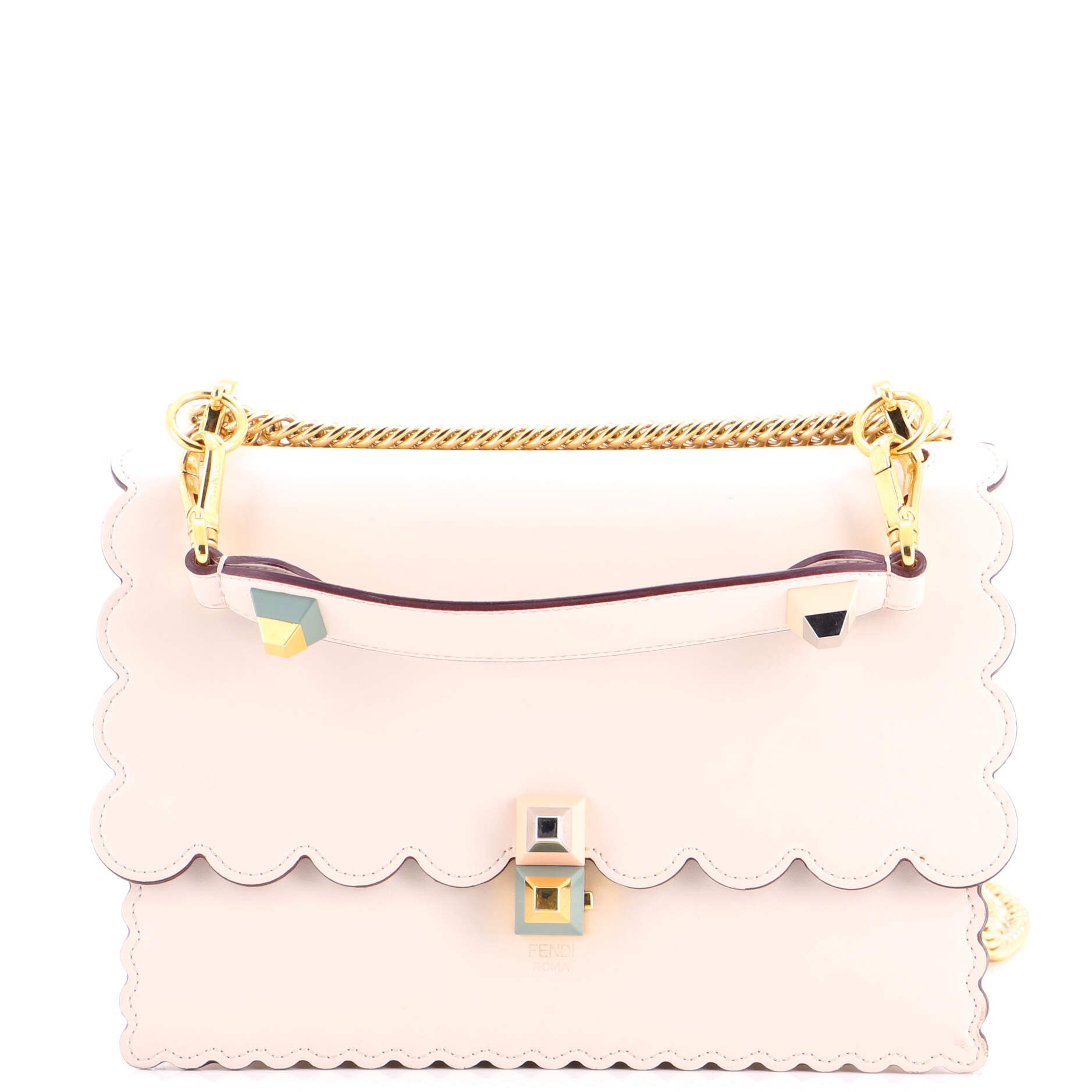 Fendi Kan I Bag Leather Medium