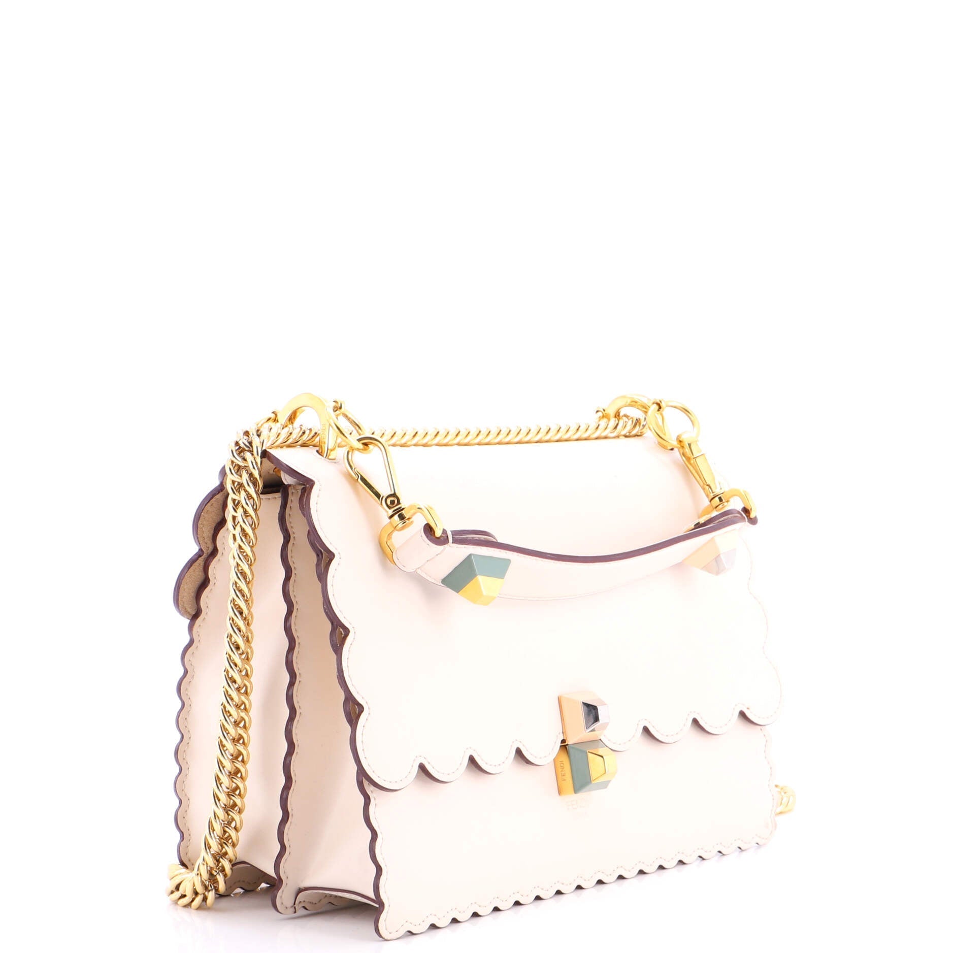 Fendi Kan I Bag Leather Medium