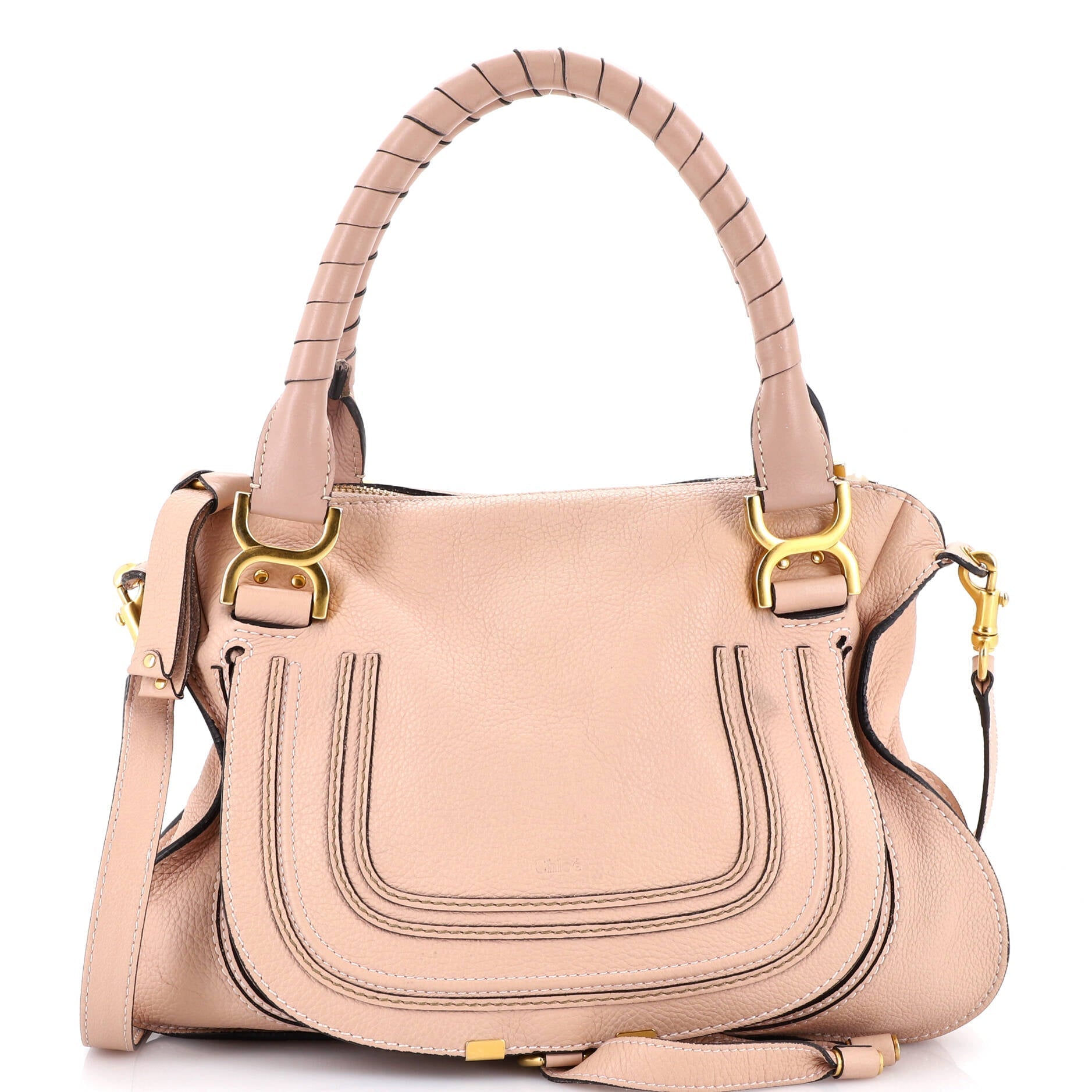 Chloe Marcie Satchel Leather Medium